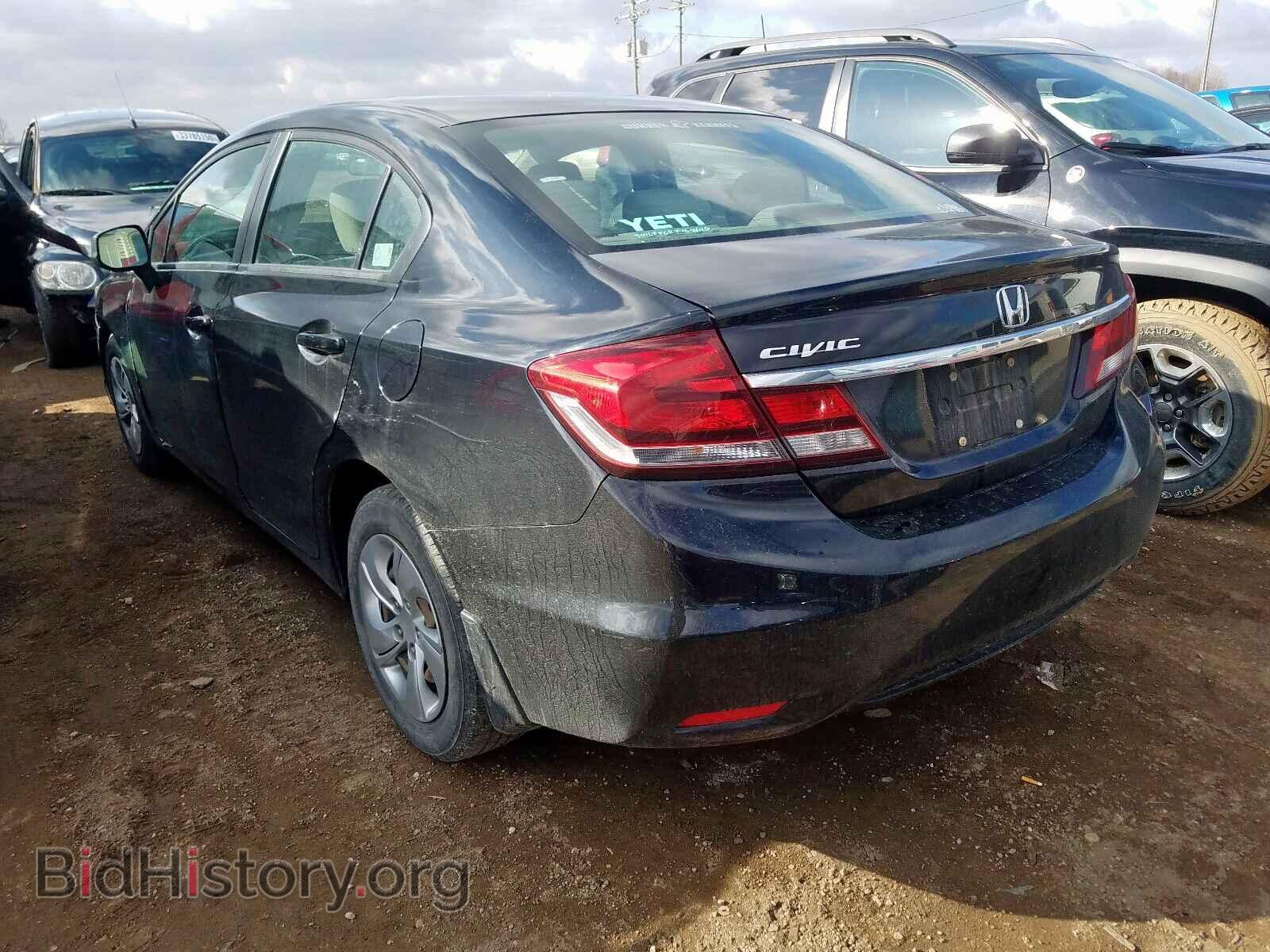 2013 HONDA CIVIC - VIN: 2HGFB2F51DH512176 - Фото 3