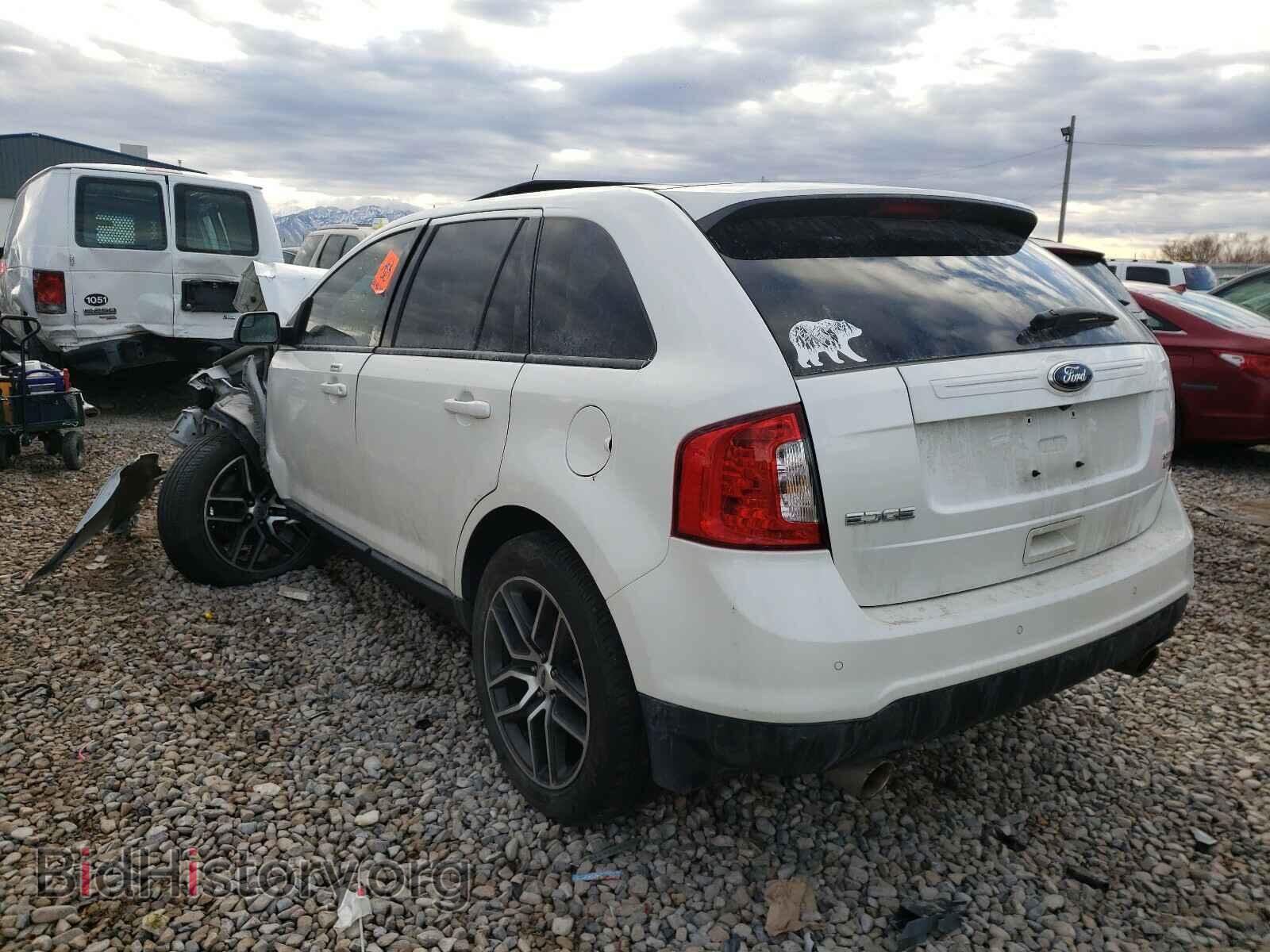 2013 FORD EDGE - VIN: 2FMDK4JC1DBE05554 - Фото 3