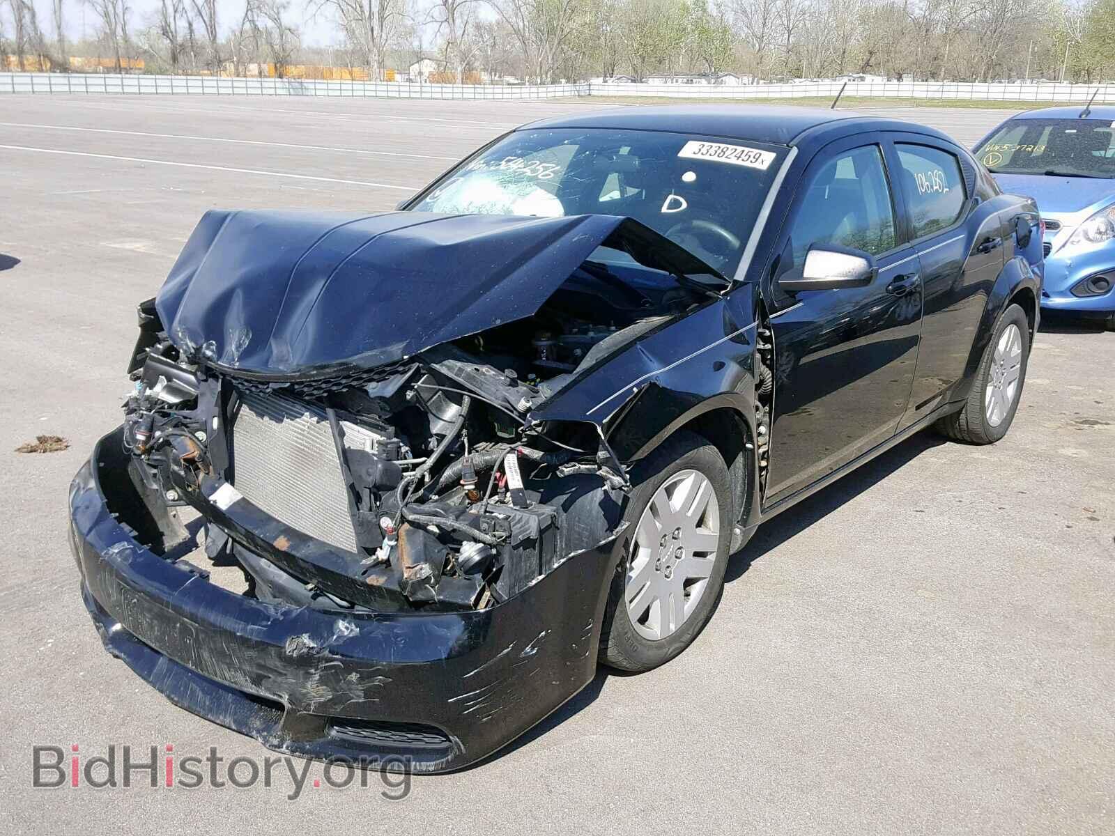 2011 DODGE AVENGER - VIN: 1B3BD4FB8BN564256 - Фото 2