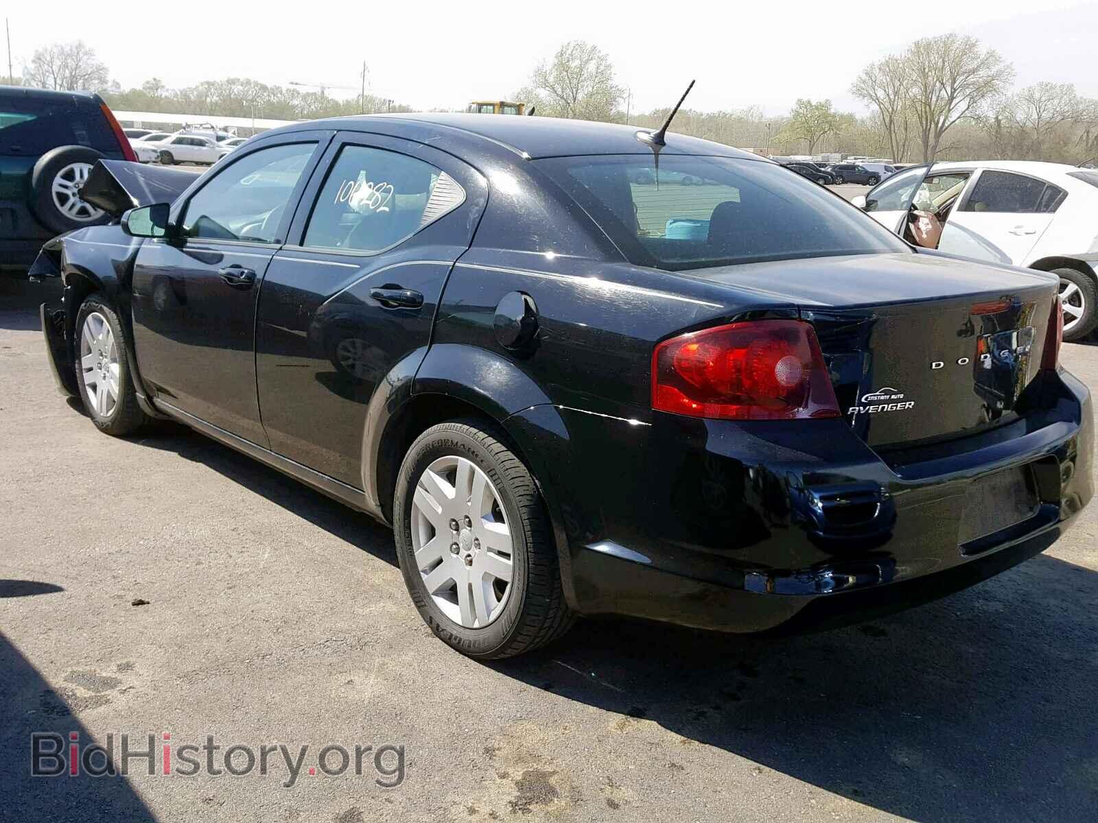 2011 DODGE AVENGER - VIN: 1B3BD4FB8BN564256 - Фото 3