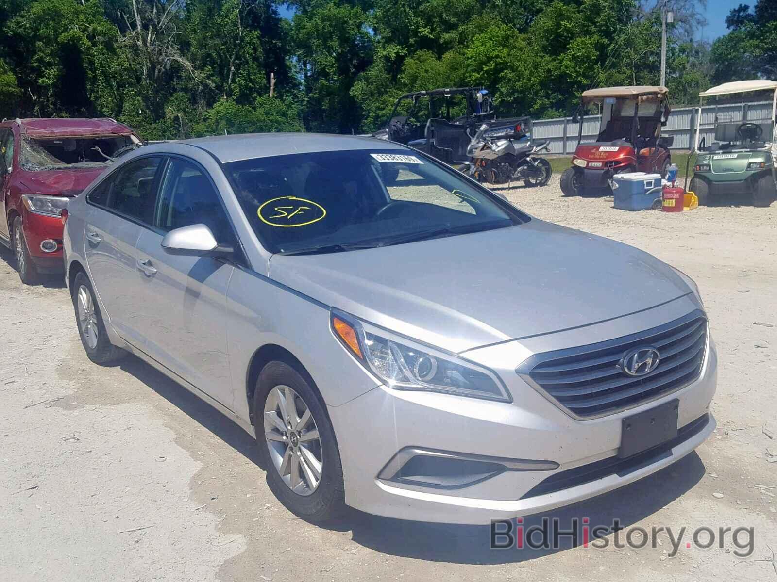 Фотография 5NPE24AF3GH351833 - HYUNDAI SONATA 2016