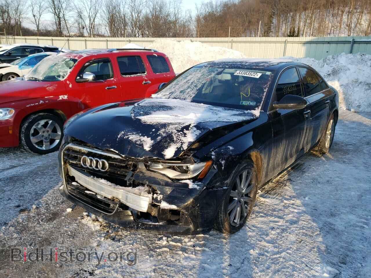 2014 AUDI A6 - VIN: WAUGFAFC4EN110545 - Фото 2