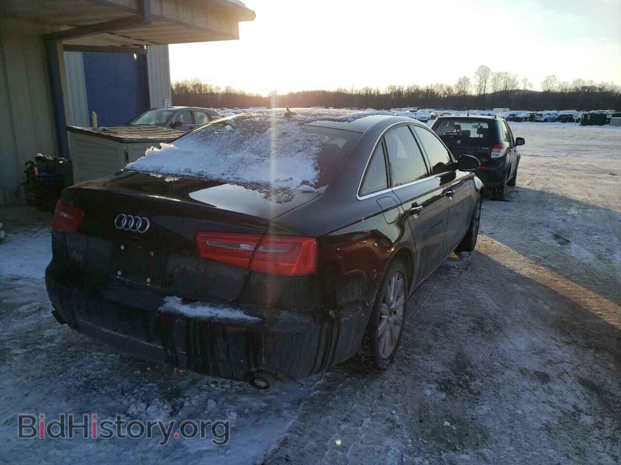 2014 AUDI A6 - VIN: WAUGFAFC4EN110545 - Фото 4