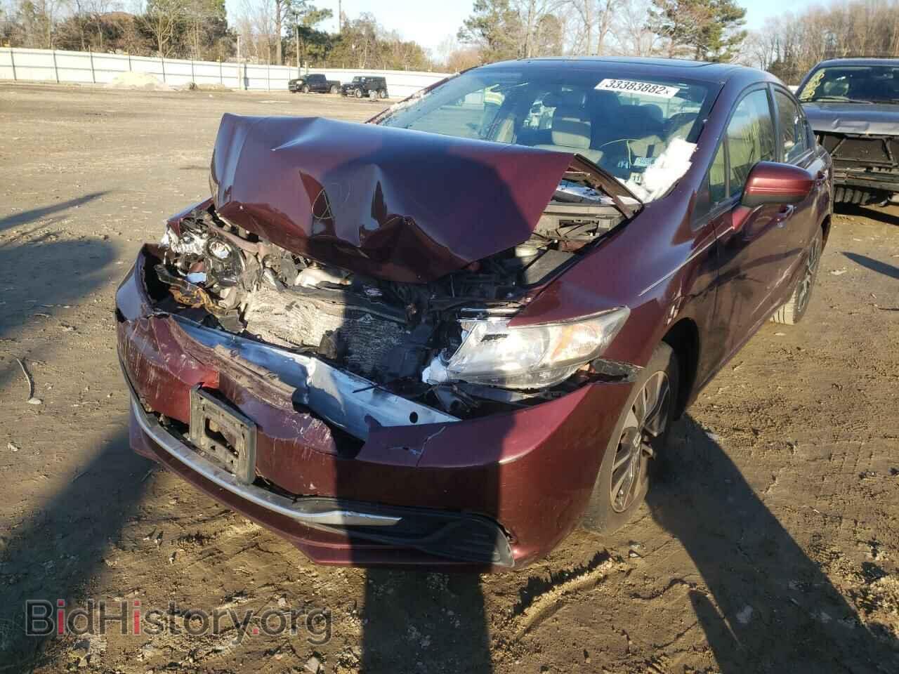 2015 HONDA CIVIC - VIN: 19XFB2F89FE028487 - Фото 2