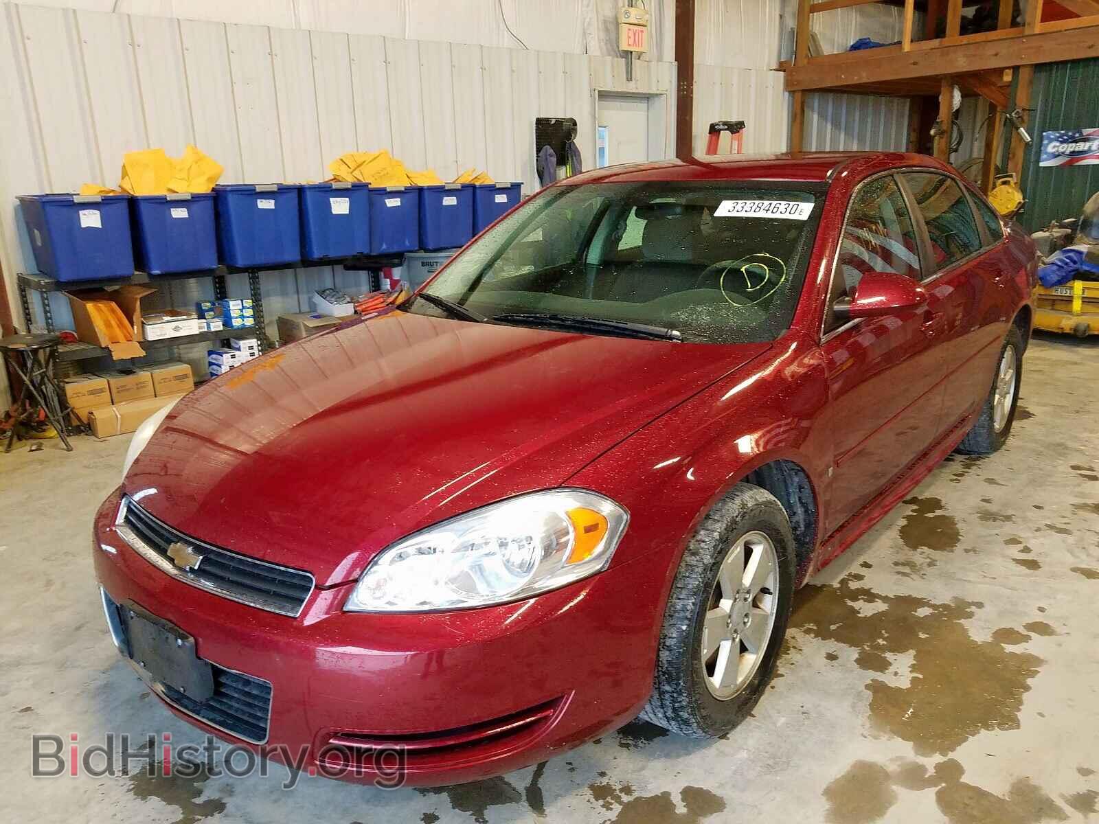 2009 CHEVROLET IMPALA - VIN: 2G1WT57KX91158362 - Фото 2
