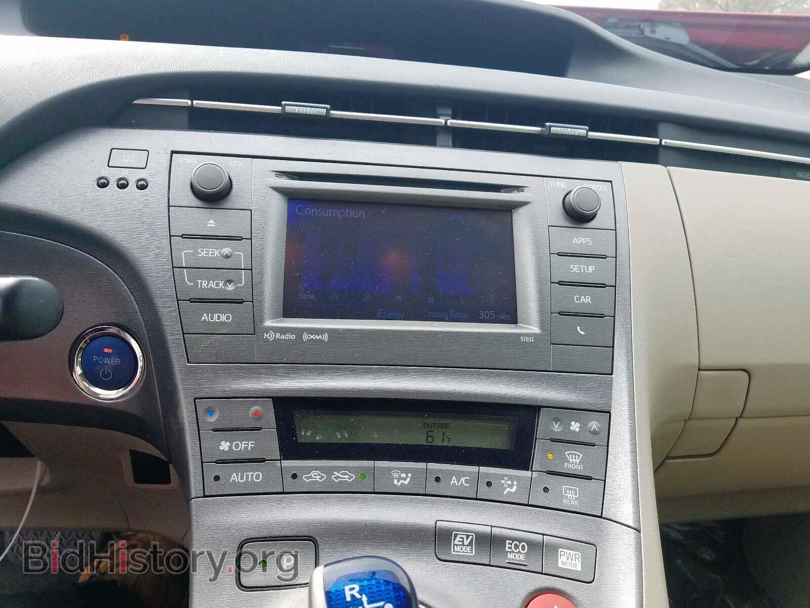 2014 TOYOTA PRIUS - VIN: JTDKN3DU4E1781776 - Фото 9