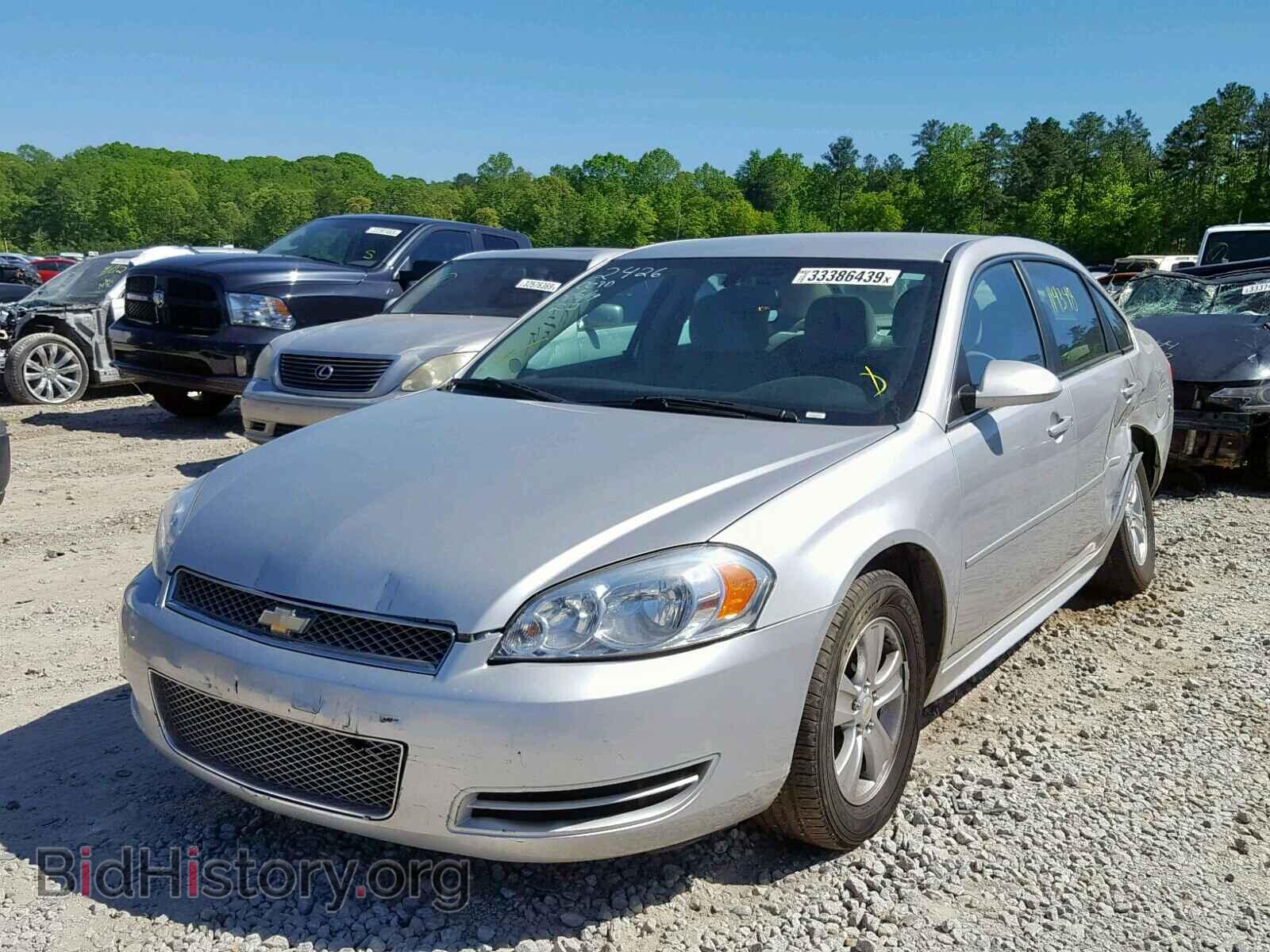 2013 CHEVROLET IMPALA - VIN: 2G1WA5E30D1172426 - Фото 2