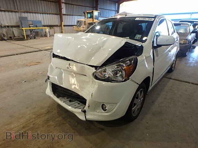 2014 MITSUBISHI MIRAGE - VIN: ML32A4HJ3EH024119 - Фото 2