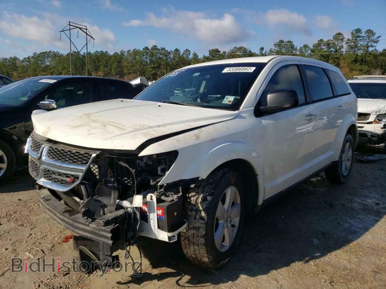 2013 DODGE JOURNEY - VIN: 3C4PDCAB4DT510901 - Фото 2