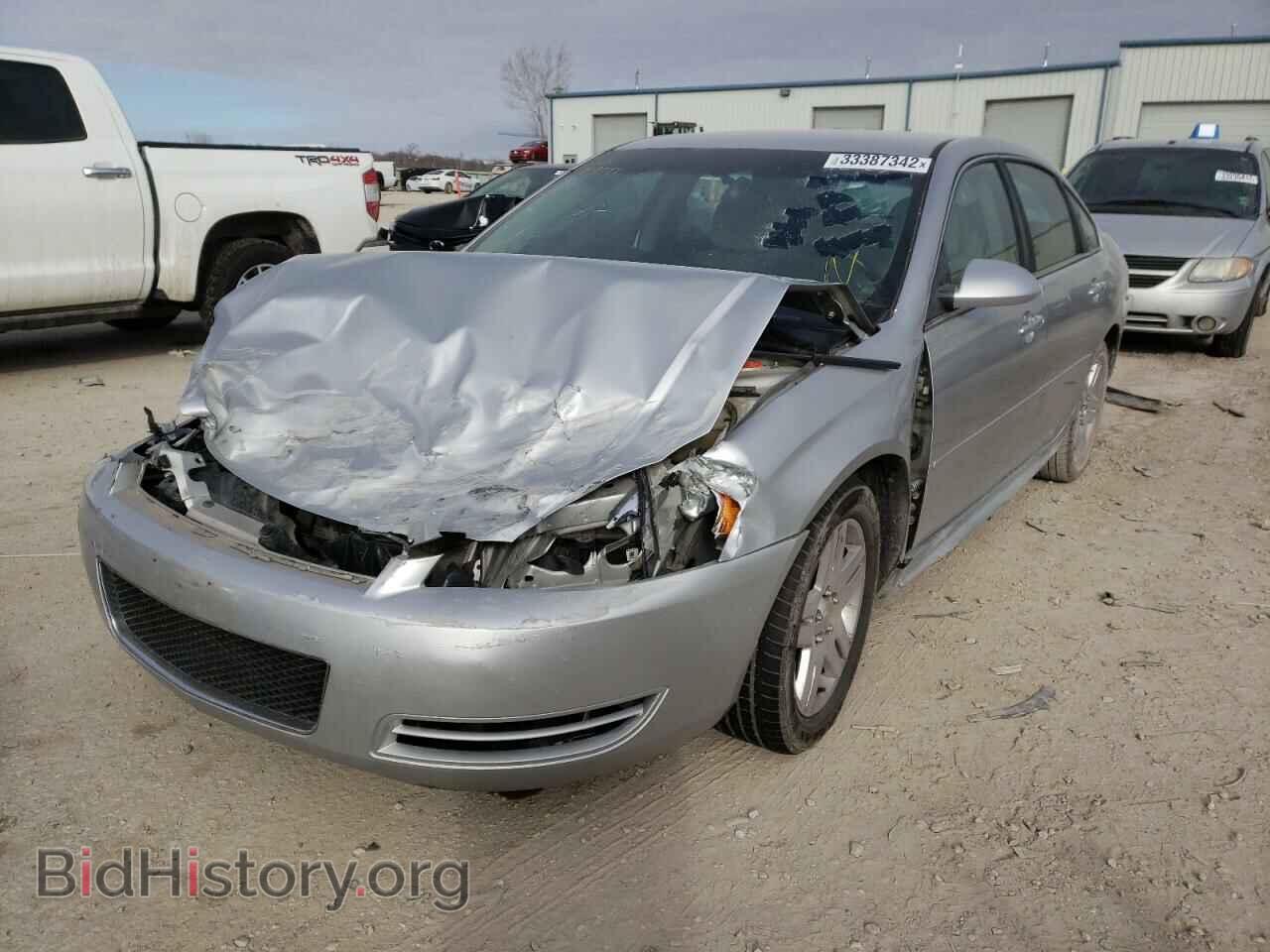 2014 CHEVROLET IMPALA - VIN: 2G1WB5E37E1114747 - Фото 2