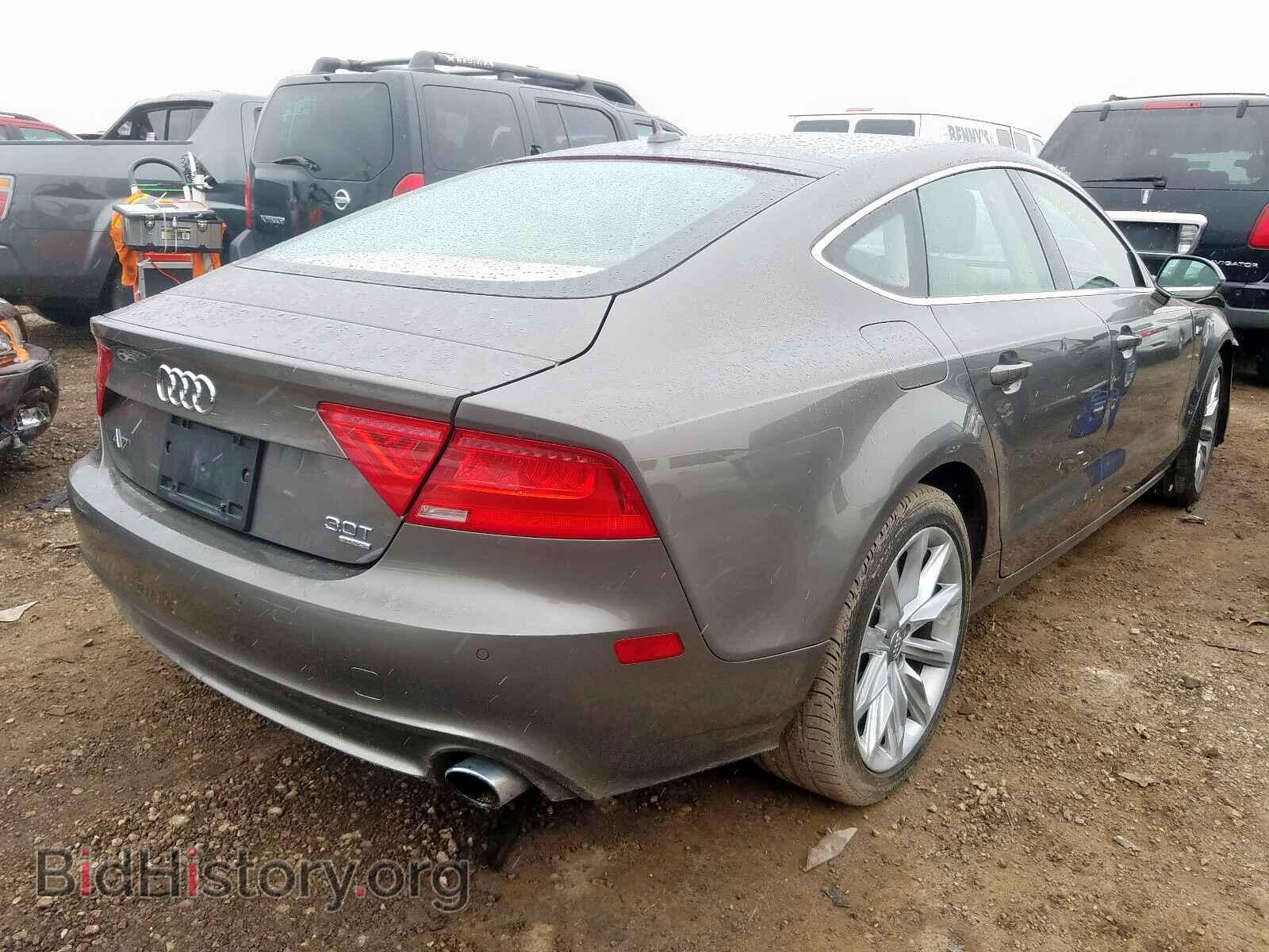 2012 AUDI A7 - VIN: WAUYGAFC4CN049700 - Фото 4