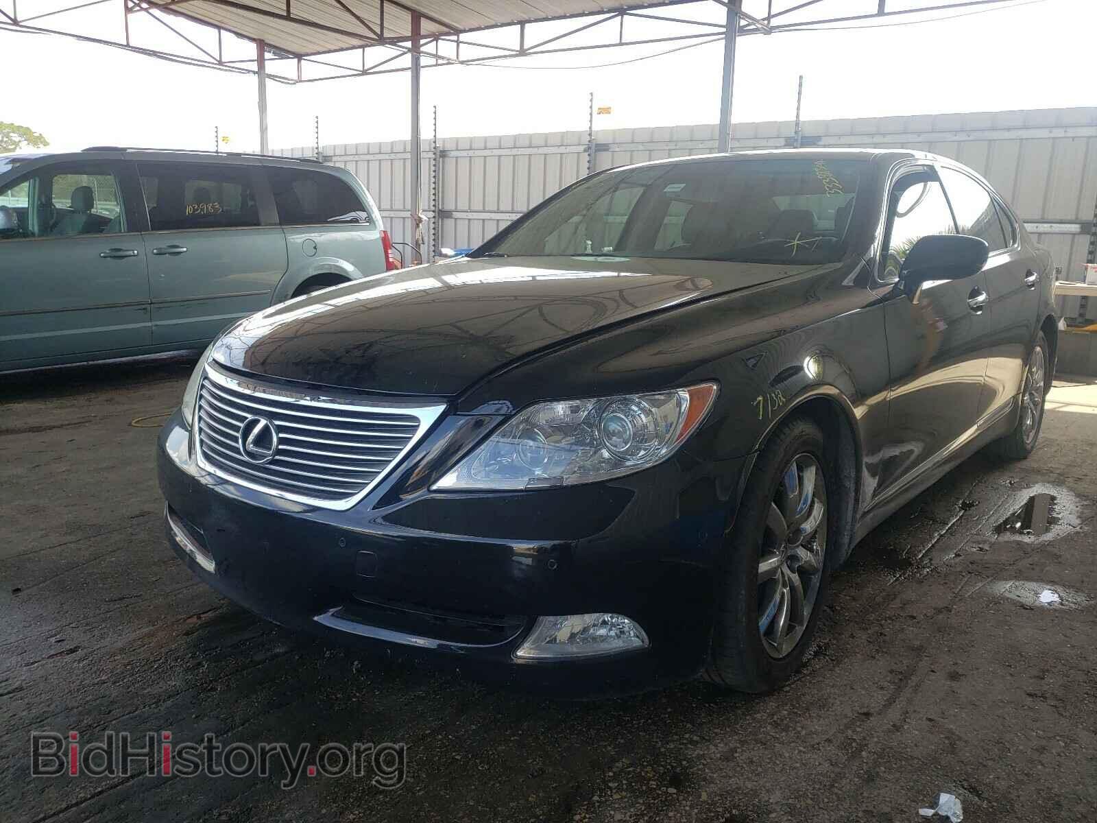 2008 LEXUS LS460 - VIN: JTHBL46FX85070623 - Фото 2