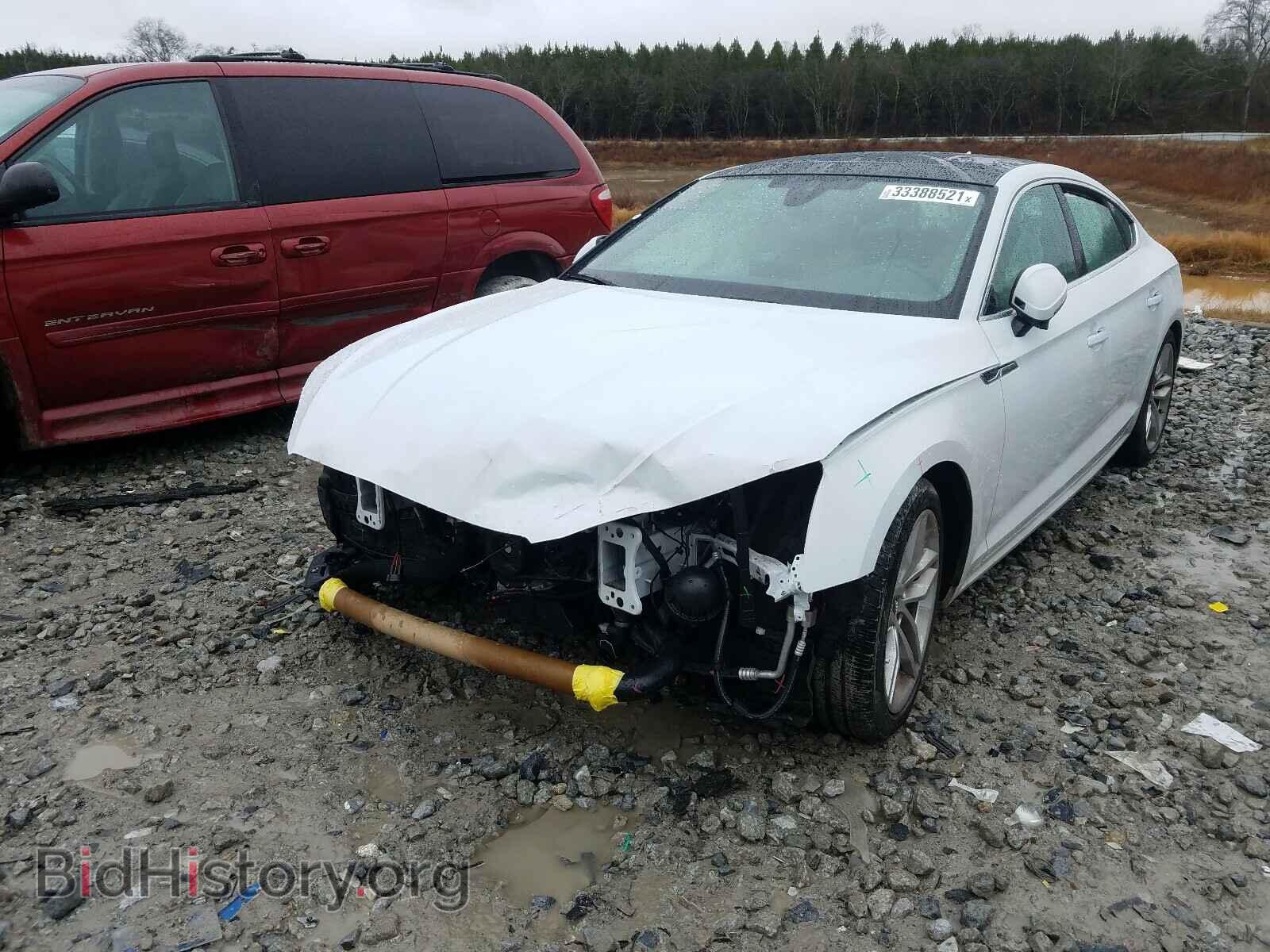 2019 AUDI A5 - VIN: WAUBNCF58KA006475 - Фото 2