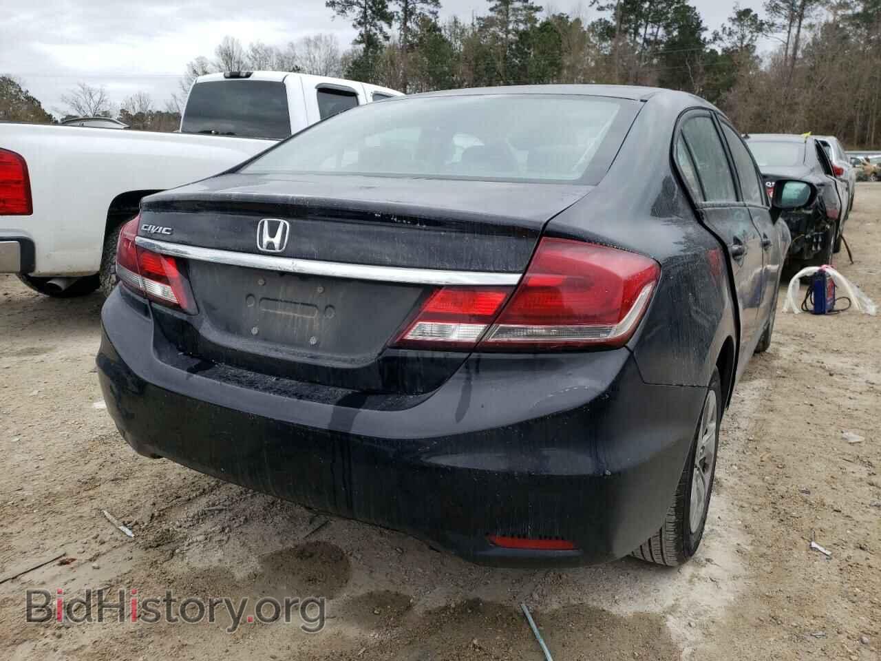 2014 HONDA CIVIC - VIN: 19XFB2F55EE046909 - Фото 4