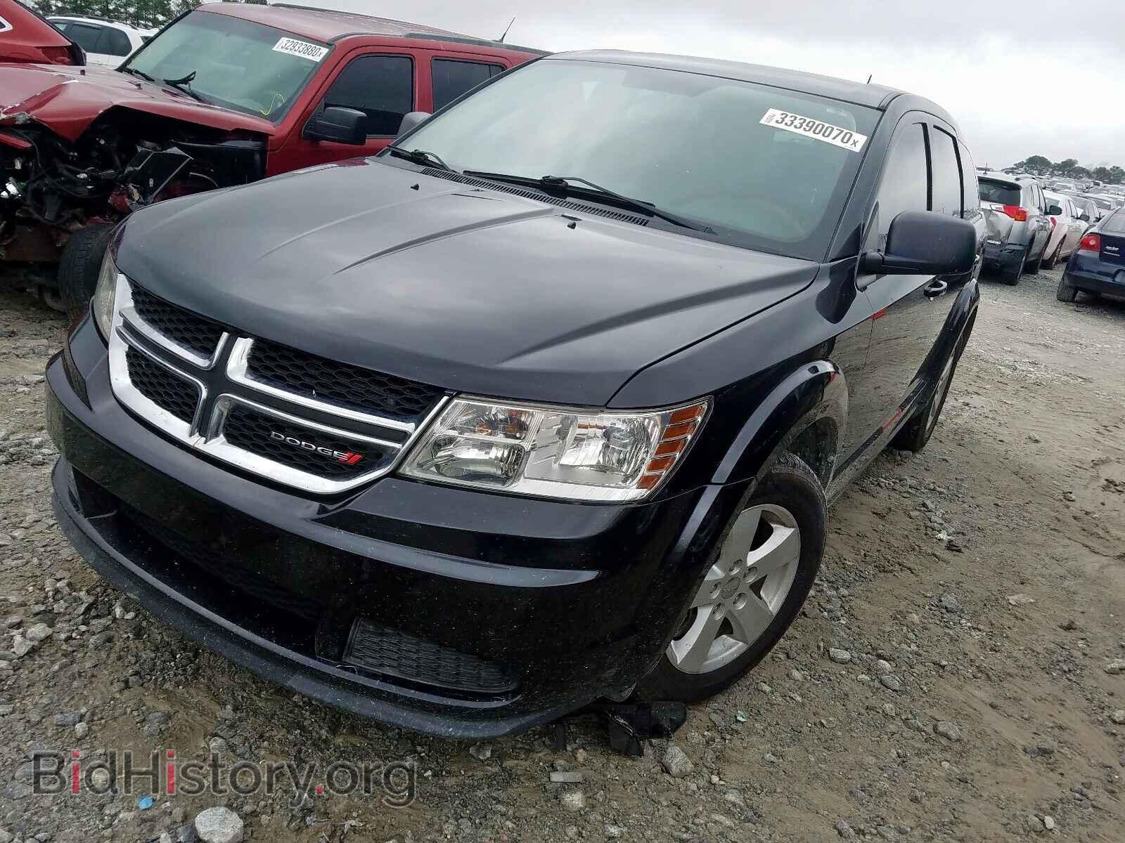 2013 DODGE JOURNEY - VIN: 3C4PDCAB9DT533414 - Фото 2