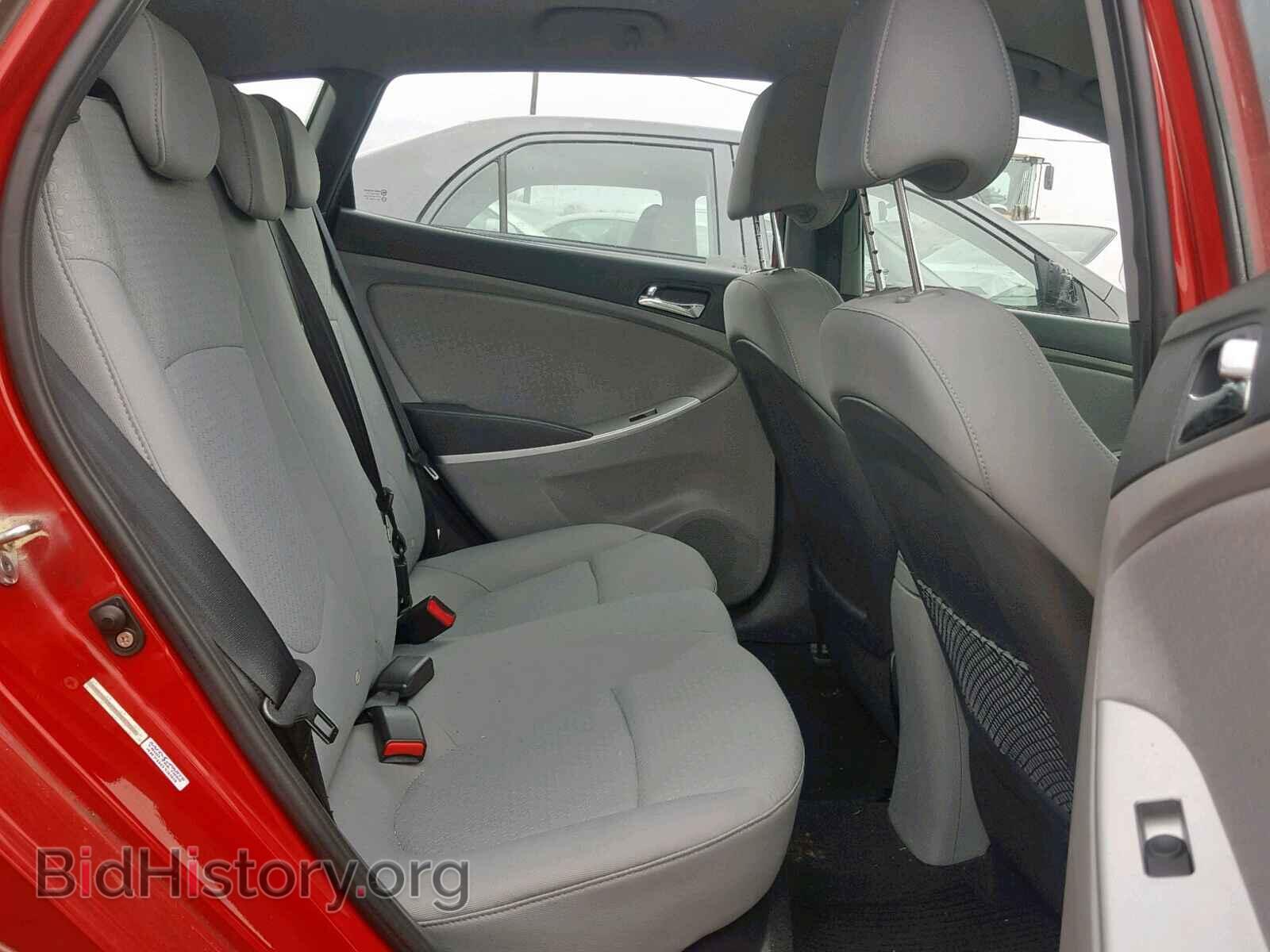 2012 HYUNDAI ACCENT - VIN: KMHCU5AE0CU037700 - Фото 6