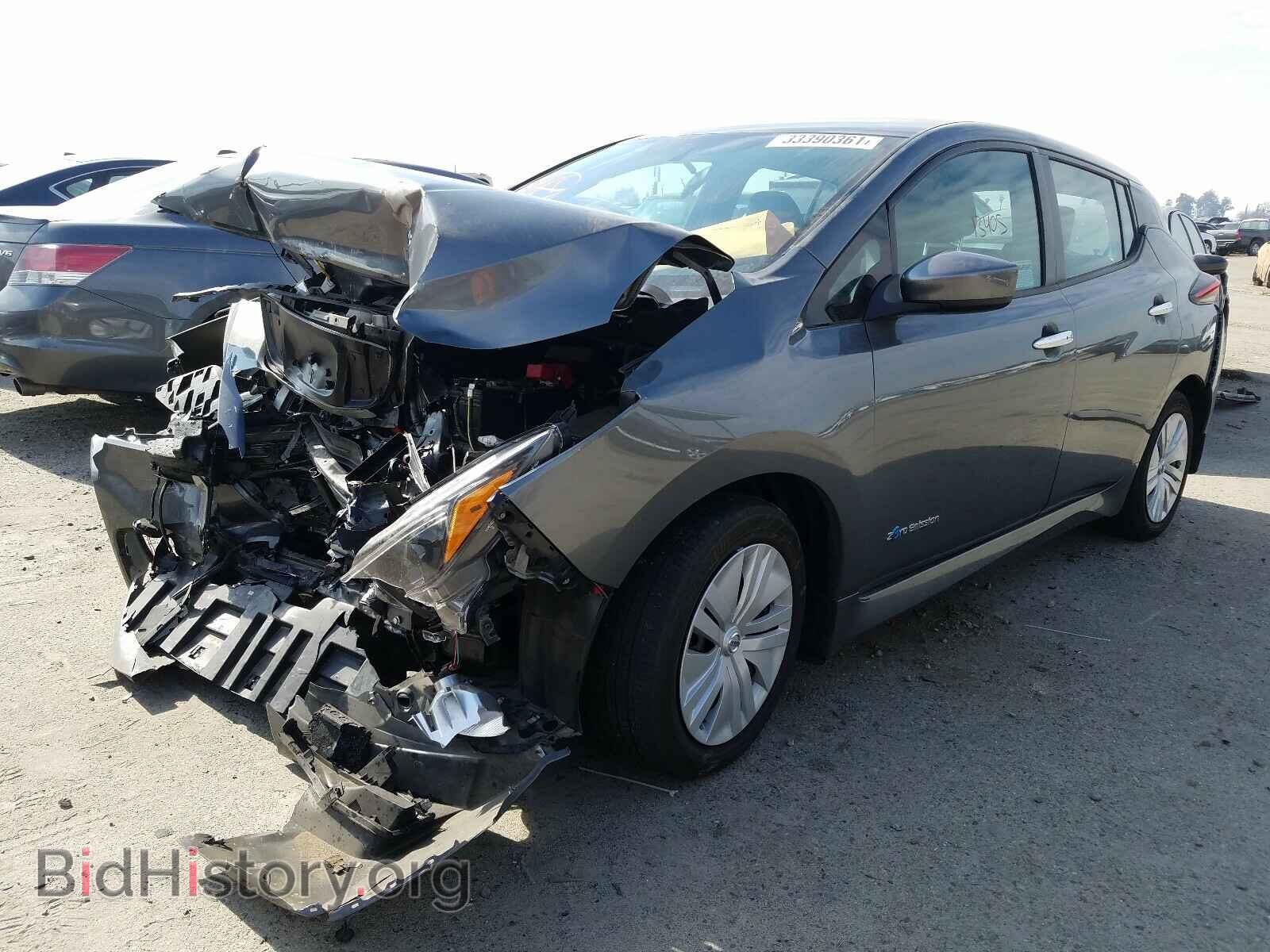 2019 NISSAN LEAF - VIN: 1N4AZ1CP5KC301198 - Фото 2