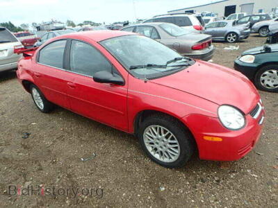 2005 Dodge NEON Neon SXT, красный — VIN 1B3ES56C25D134508, Copart