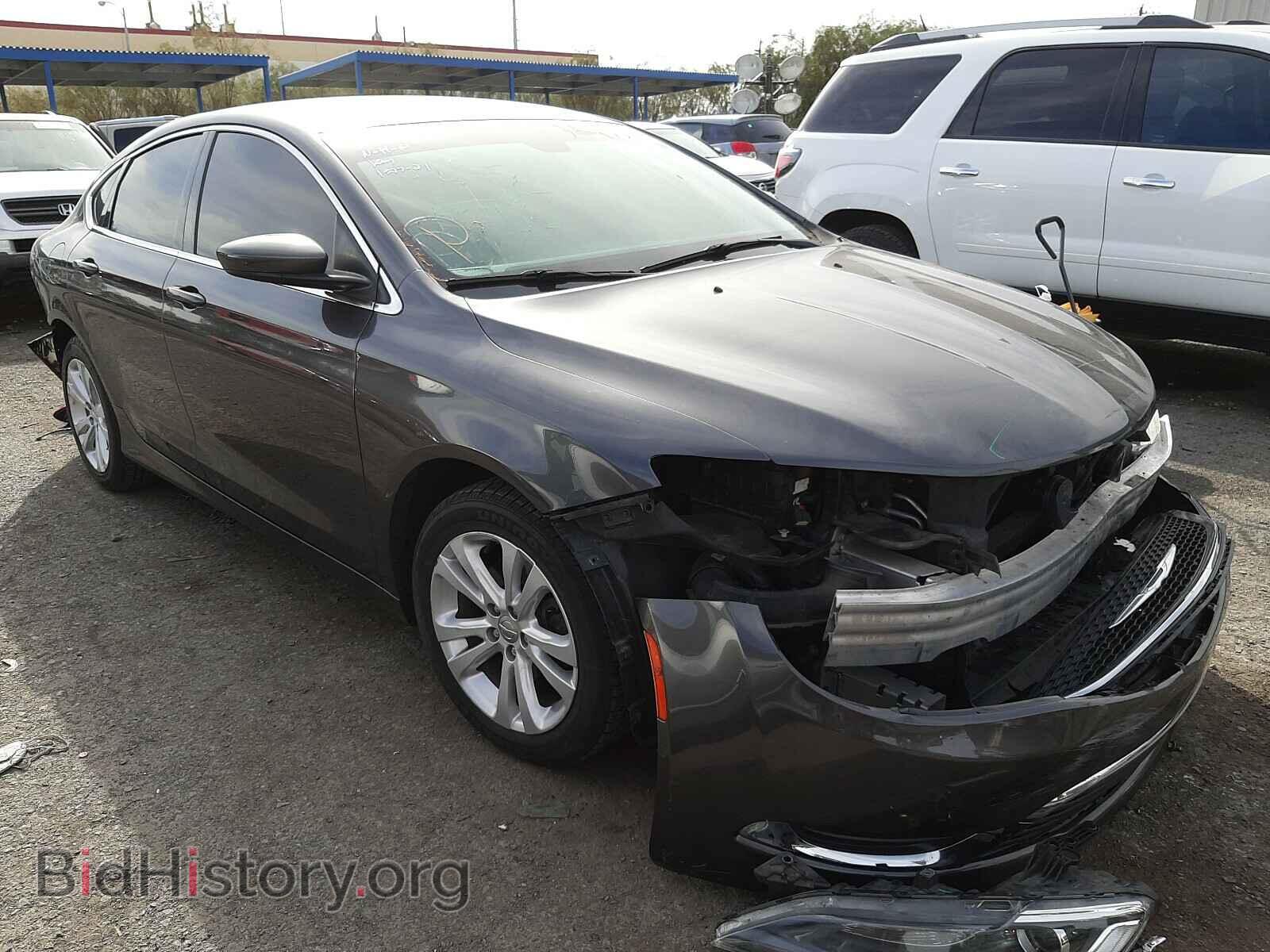 Фотография 1C3CCCAB3FN671071 - CHRYSLER 200 2015
