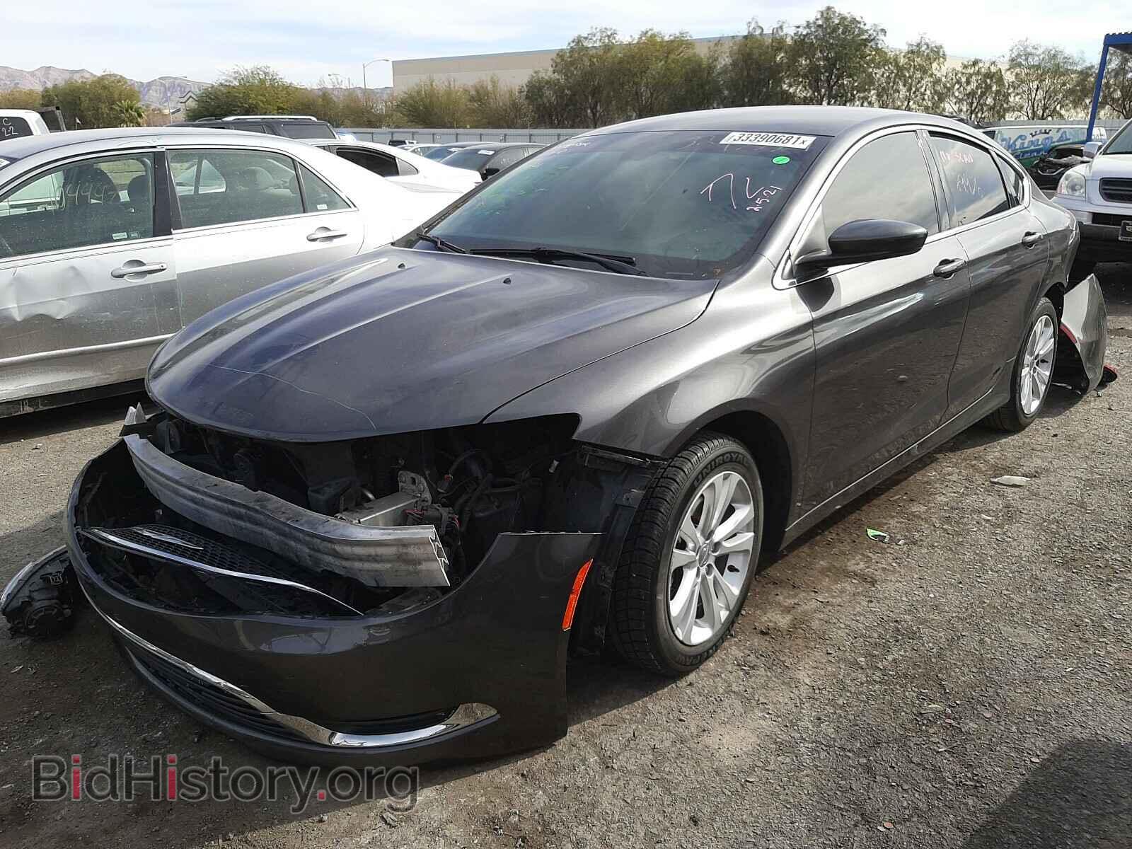 2015 CHRYSLER 200 - VIN: 1C3CCCAB3FN671071 - Фото 2