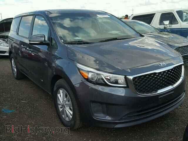 Фотография KNDMB5C19H6243456 - KIA SEDONA 2017