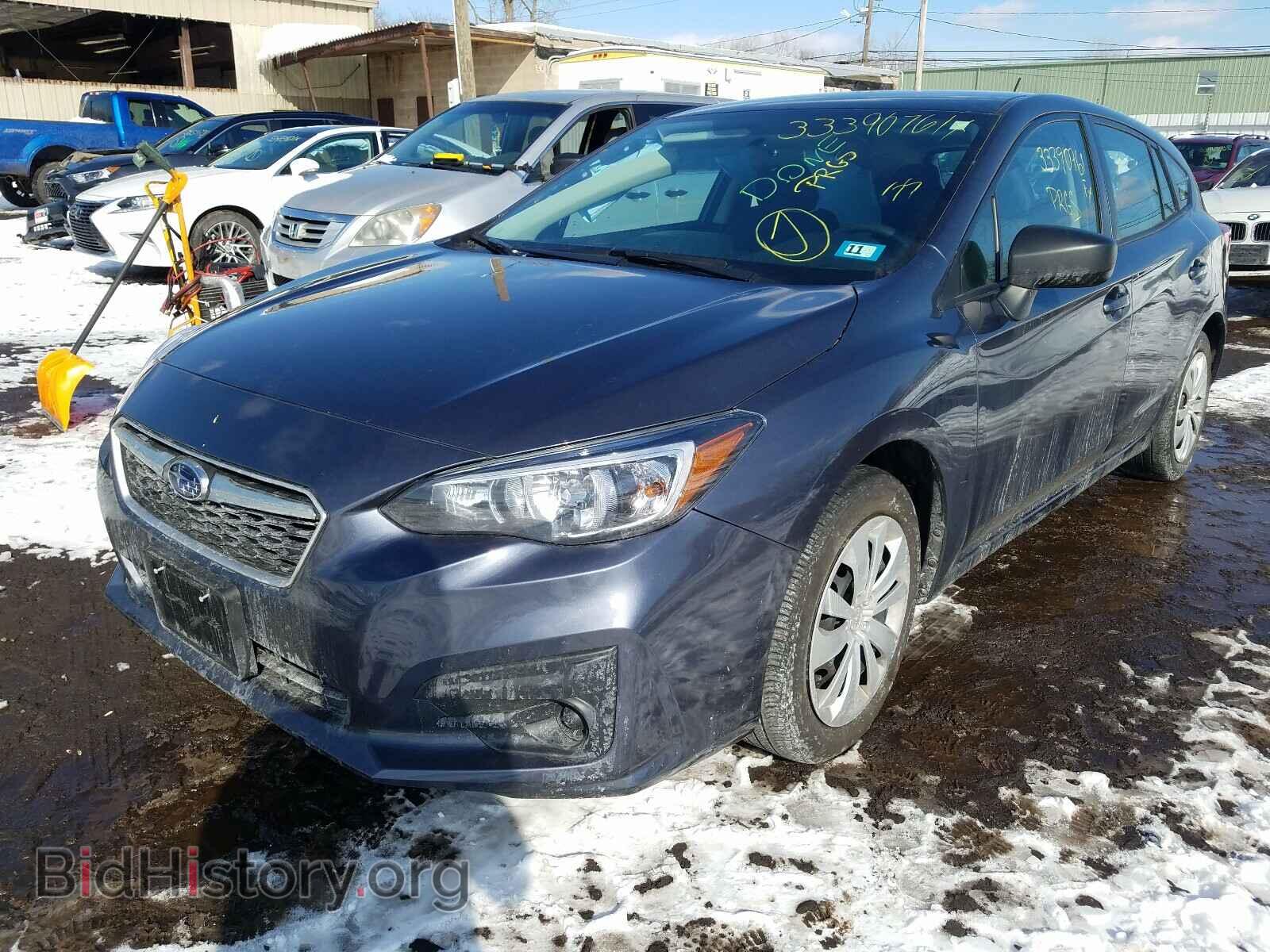 2017 SUBARU IMPREZA - VIN: 4S3GTAA66H3706267 - Фото 2