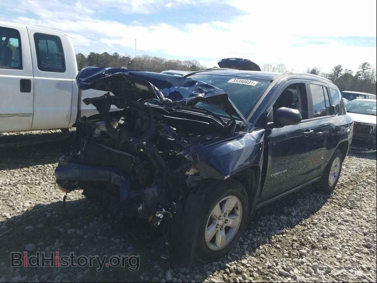 2013 JEEP COMPASS - VIN: 1C4NJCBA3DD131111 - Фото 2