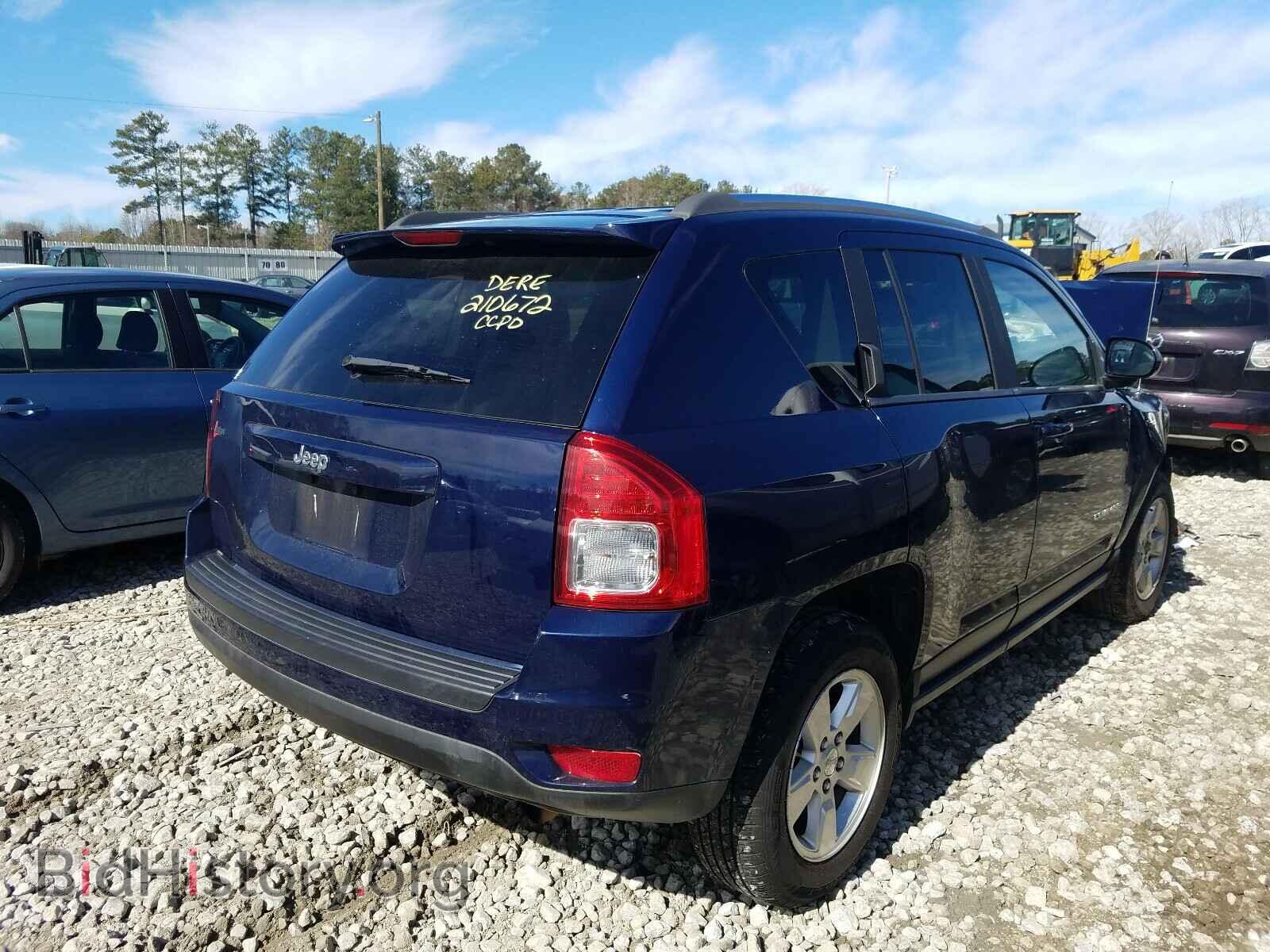 2013 JEEP COMPASS - VIN: 1C4NJCBA3DD131111 - Фото 4