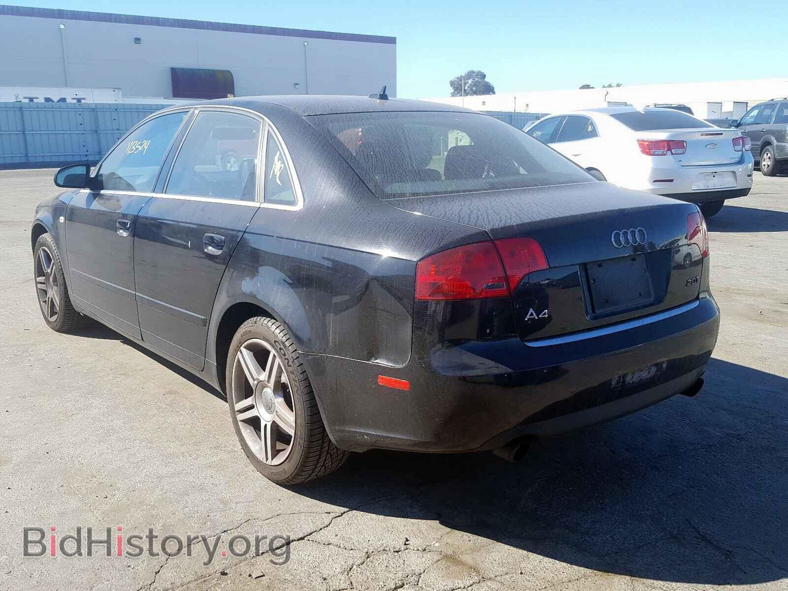 2007 AUDI A4 - VIN: WAUAF78EX7A162053 - Фото 3