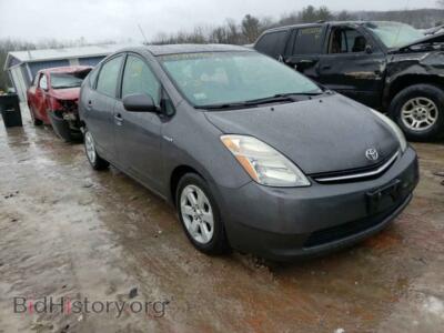 2007 Toyota PRIUS, серый — VIN JTDKB20U573295476, Copart