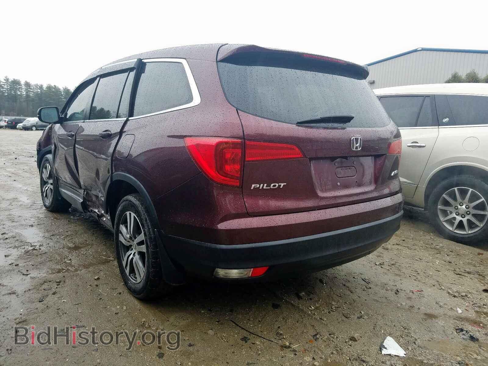 2016 HONDA PILOT - VIN: 5FNYF6H53GB024261 - Фото 3