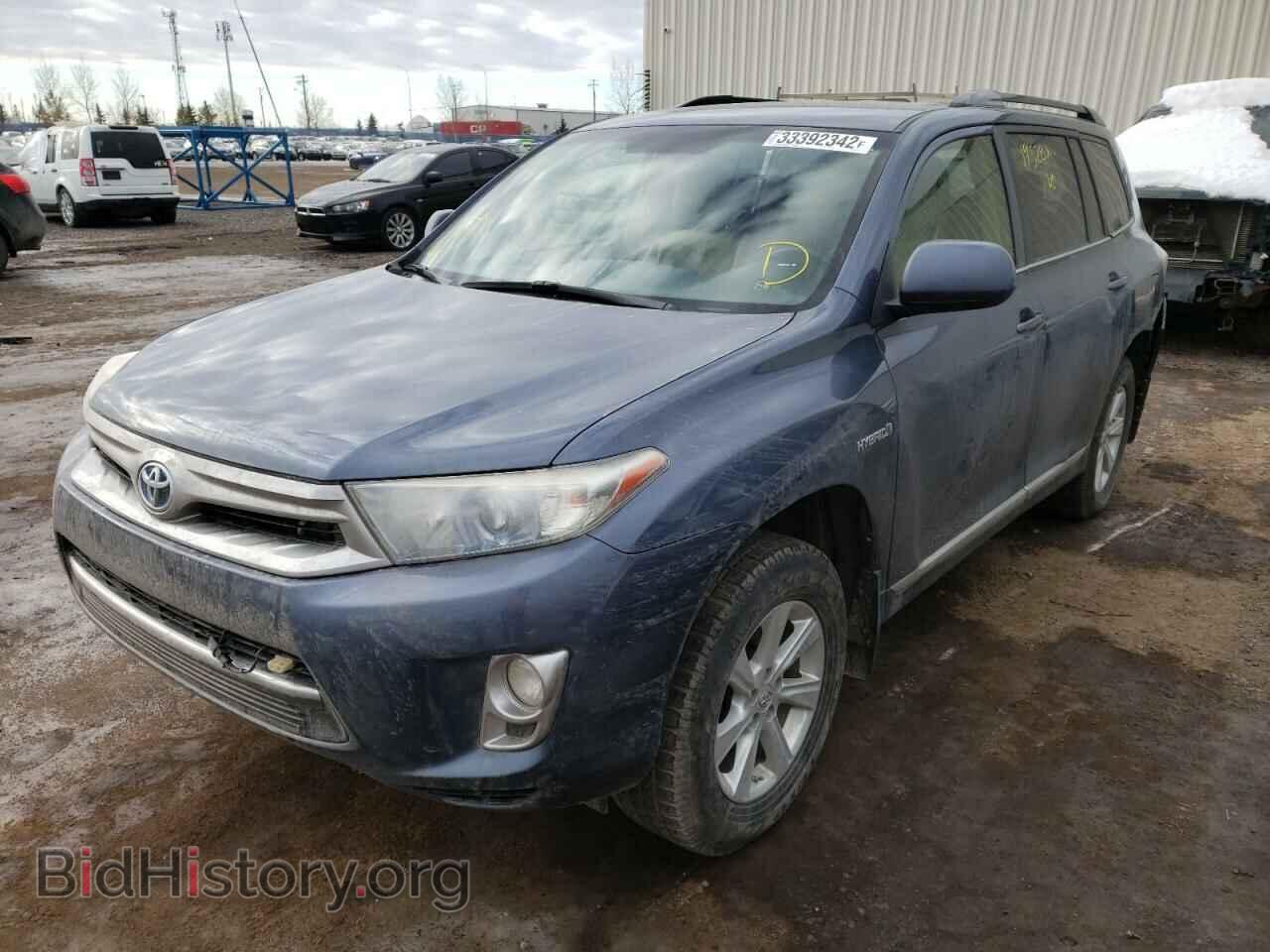 2013 TOYOTA HIGHLANDER - VIN: JTEBC3EHXD2012274 - Фото 2
