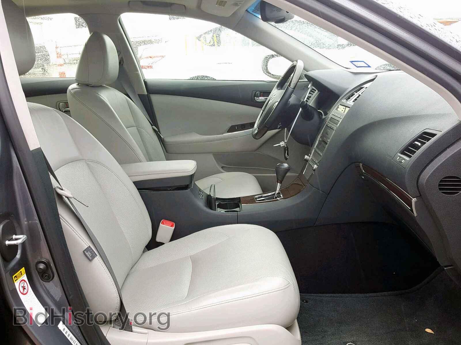 2012 LEXUS ES350 - VIN: JTHBK1EG1C2478207 - Фото 5