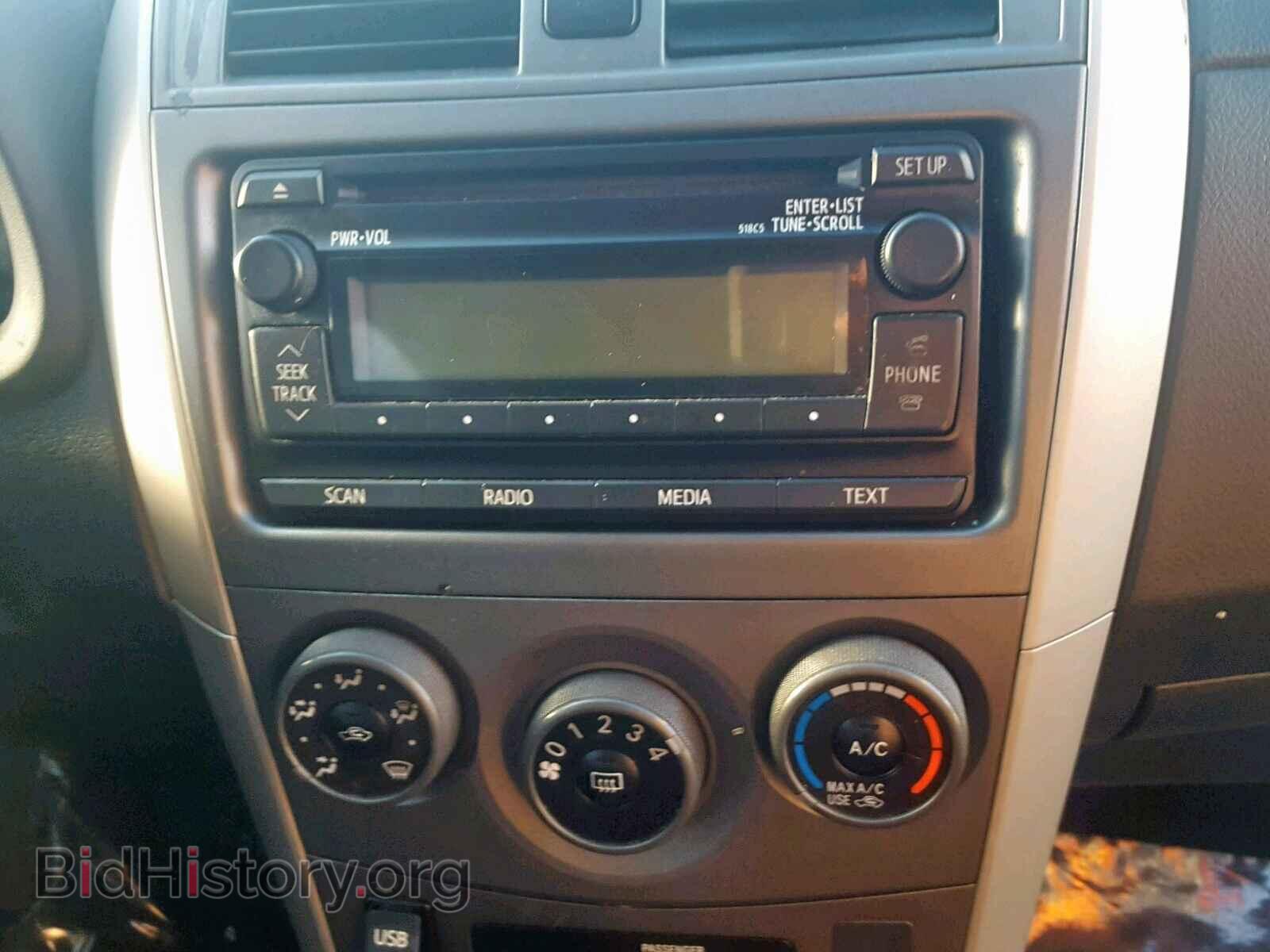 2012 TOYOTA COROLLA BA - VIN: 5YFBU4EE9CP028513 - Фото 9