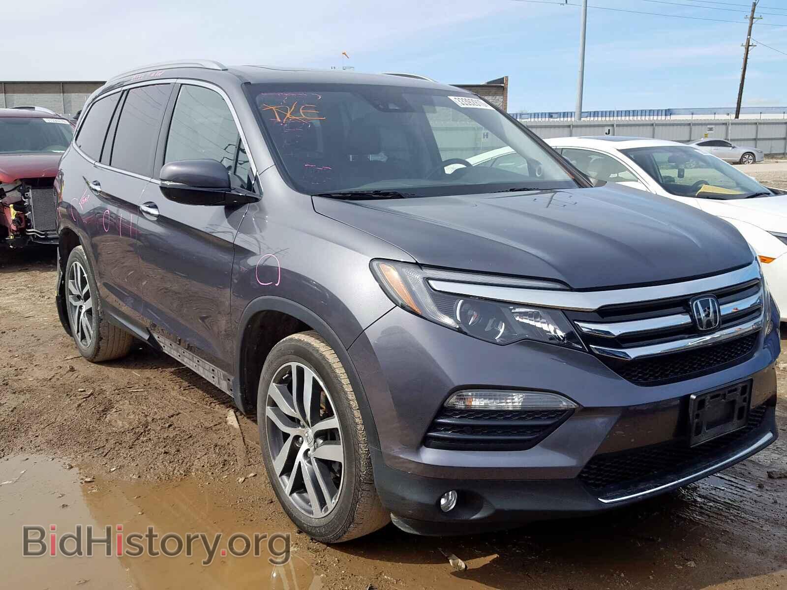 Фотография 5FNYF6H04GB112062 - HONDA PILOT ELIT 2016