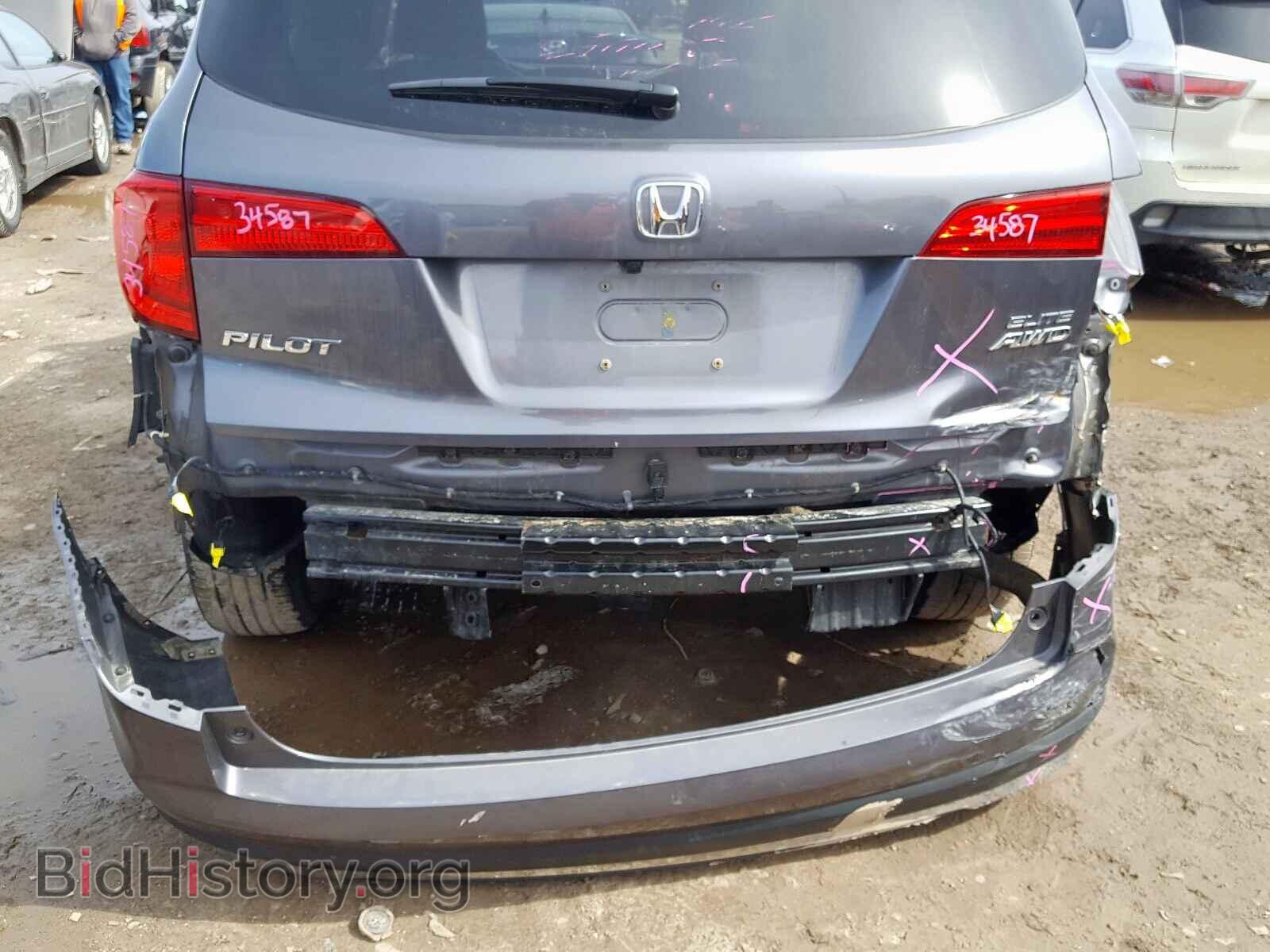 2016 HONDA PILOT ELIT - VIN: 5FNYF6H04GB112062 - Фото 9
