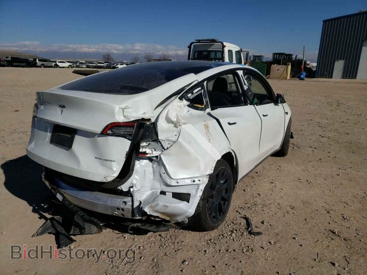 2020 TESLA MODEL Y - VIN: 5YJYGDEE8LF059281 - Фото 4
