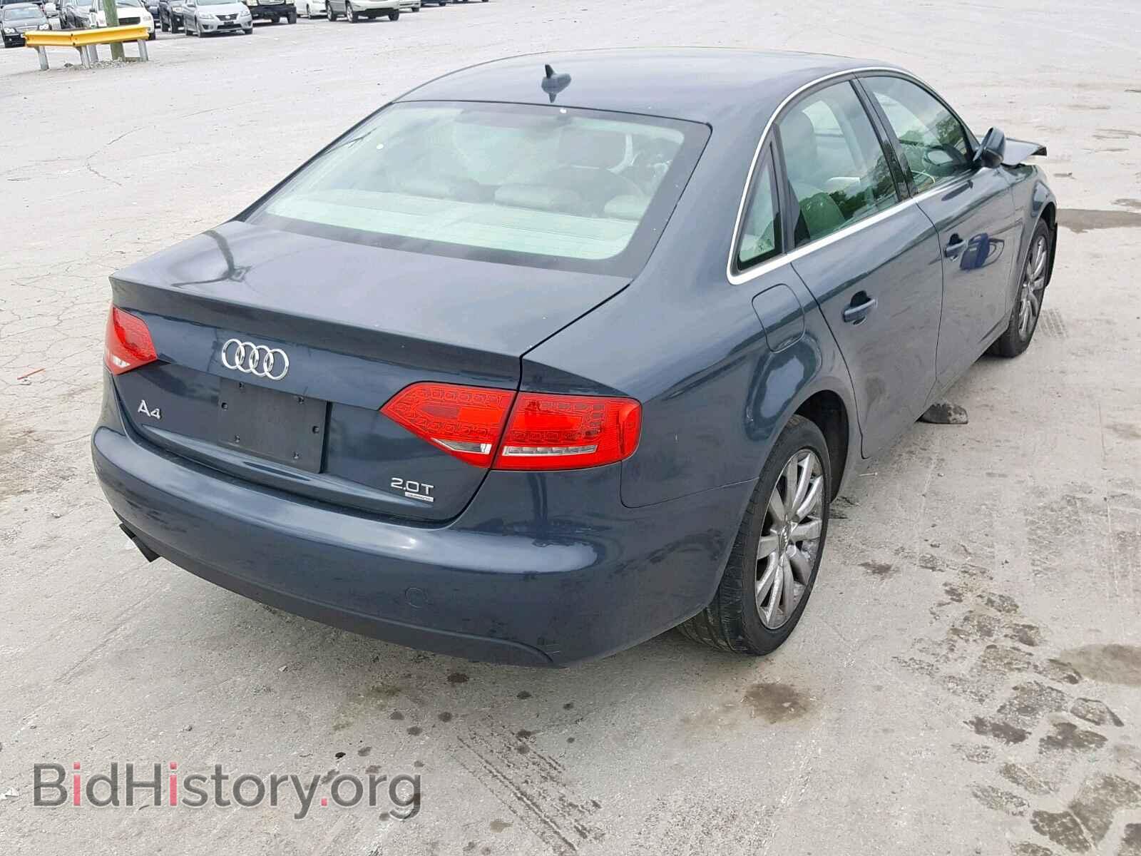 2010 AUDI A4 - VIN: WAUEFAFL5AN009354 - Фото 4