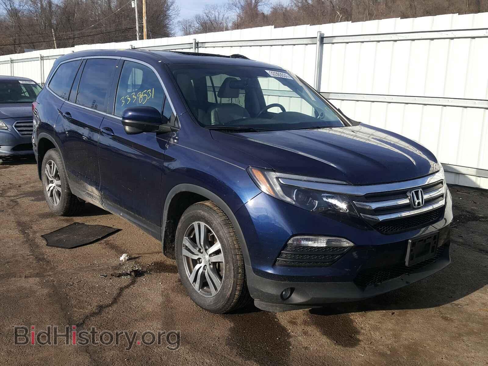 Photo 5FNYF5H59HB043070 - HONDA PILOT 2017