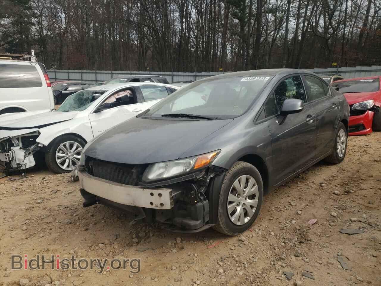 2012 HONDA CIVIC - VIN: 19XFB2F56CE093248 - Фото 2