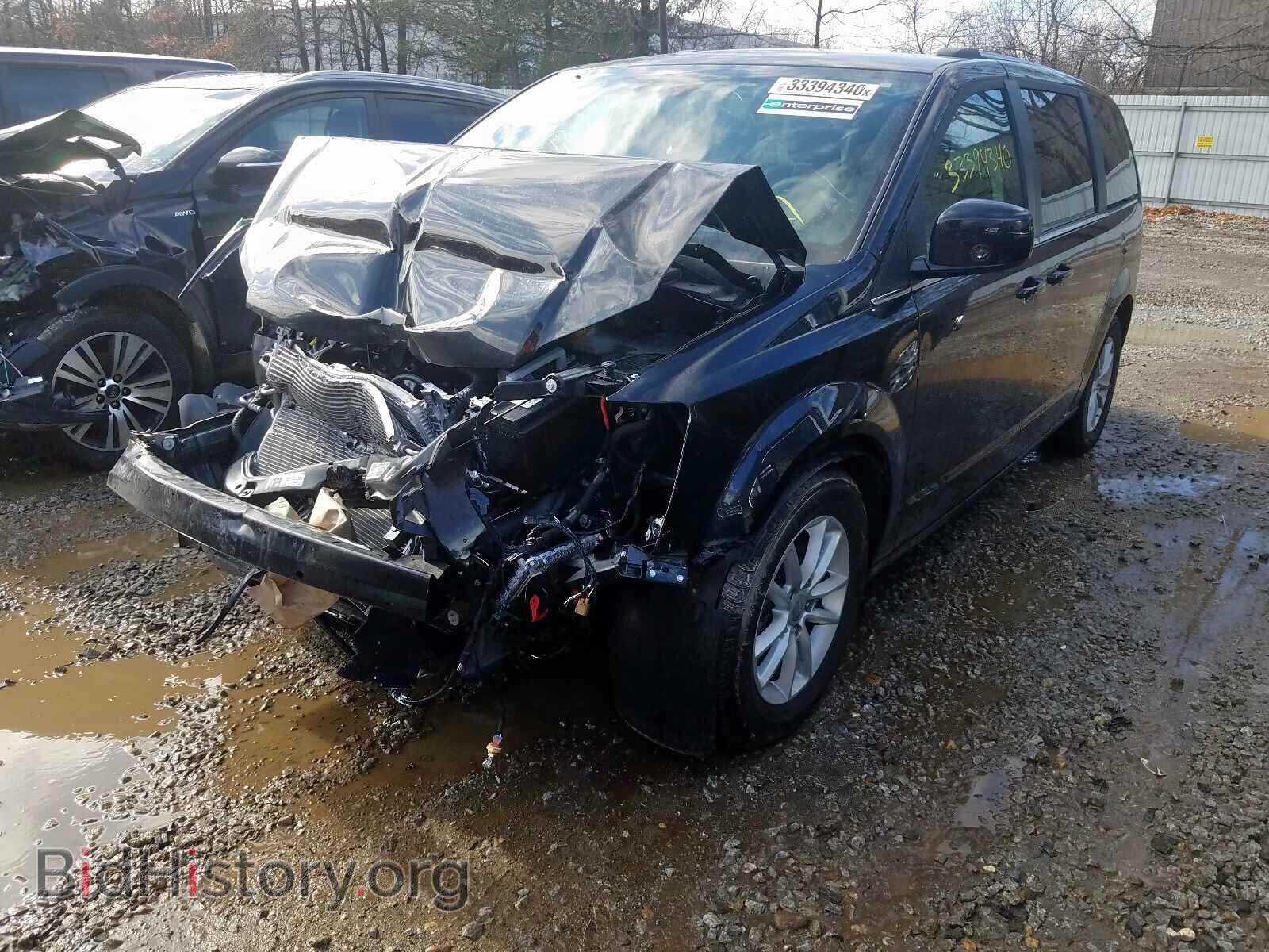 2019 DODGE CARAVAN - VIN: 2C4RDGCG7KR754289 - Фото 2