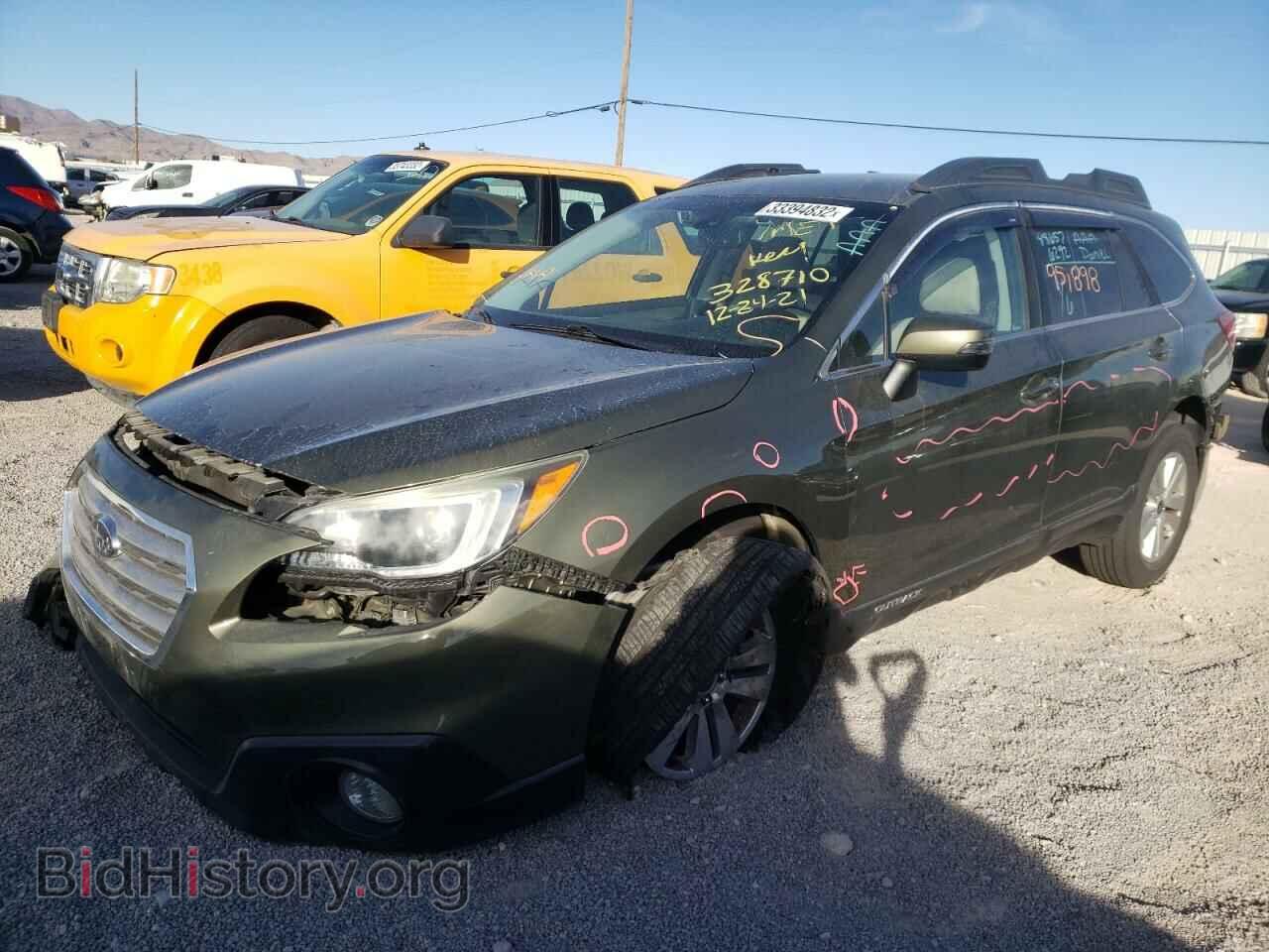 2015 SUBARU OUTBACK - VIN: 4S4BSAFC3F3280347 - Фото 2