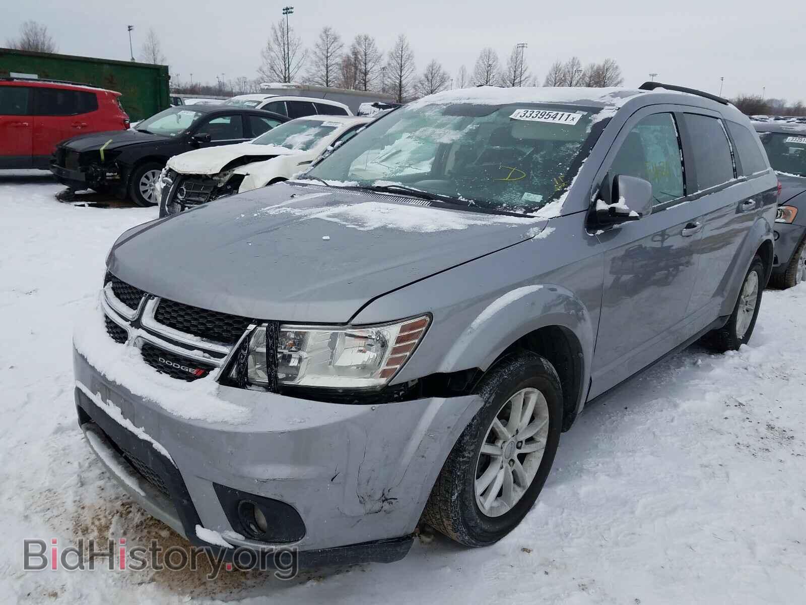 2016 DODGE JOURNEY - VIN: 3C4PDCBB6GT175028 - Фото 2
