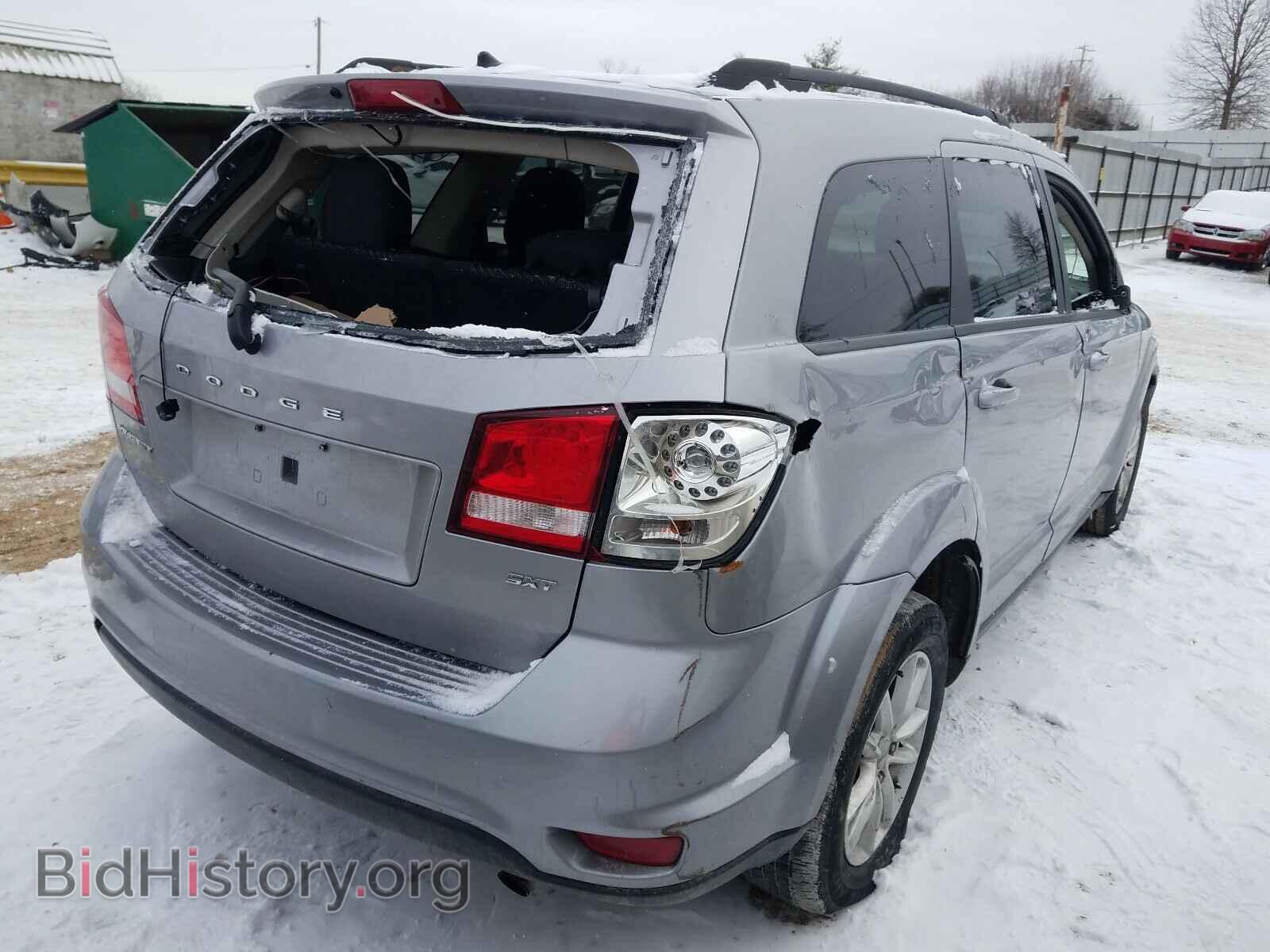 2016 DODGE JOURNEY - VIN: 3C4PDCBB6GT175028 - Фото 4