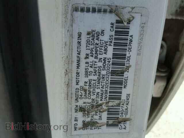 2003 TOYOTA COROLLA - VIN: 1NXBR32EX3Z032245 - Photo 9