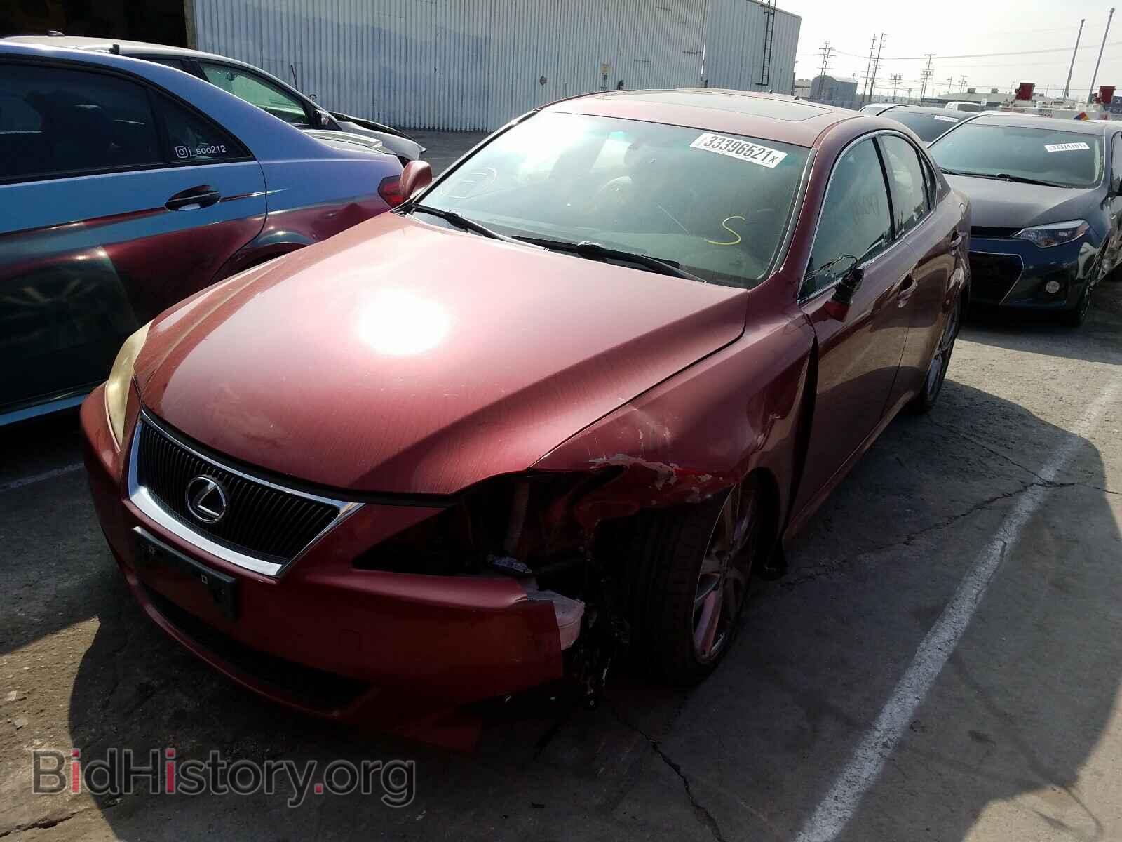 2007 LEXUS IS - VIN: JTHBK262875026171 - Фото 2