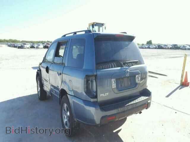 2007 HONDA PILOT - VIN: 5FNYF28497B045874 - Фото 3