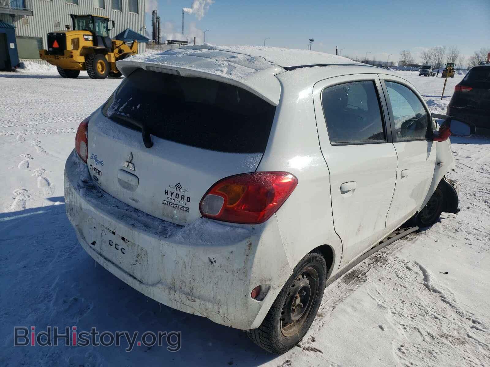 2014 MITSUBISHI MIRAGE - VIN: ML32A4HJ5EH016653 - Фото 4