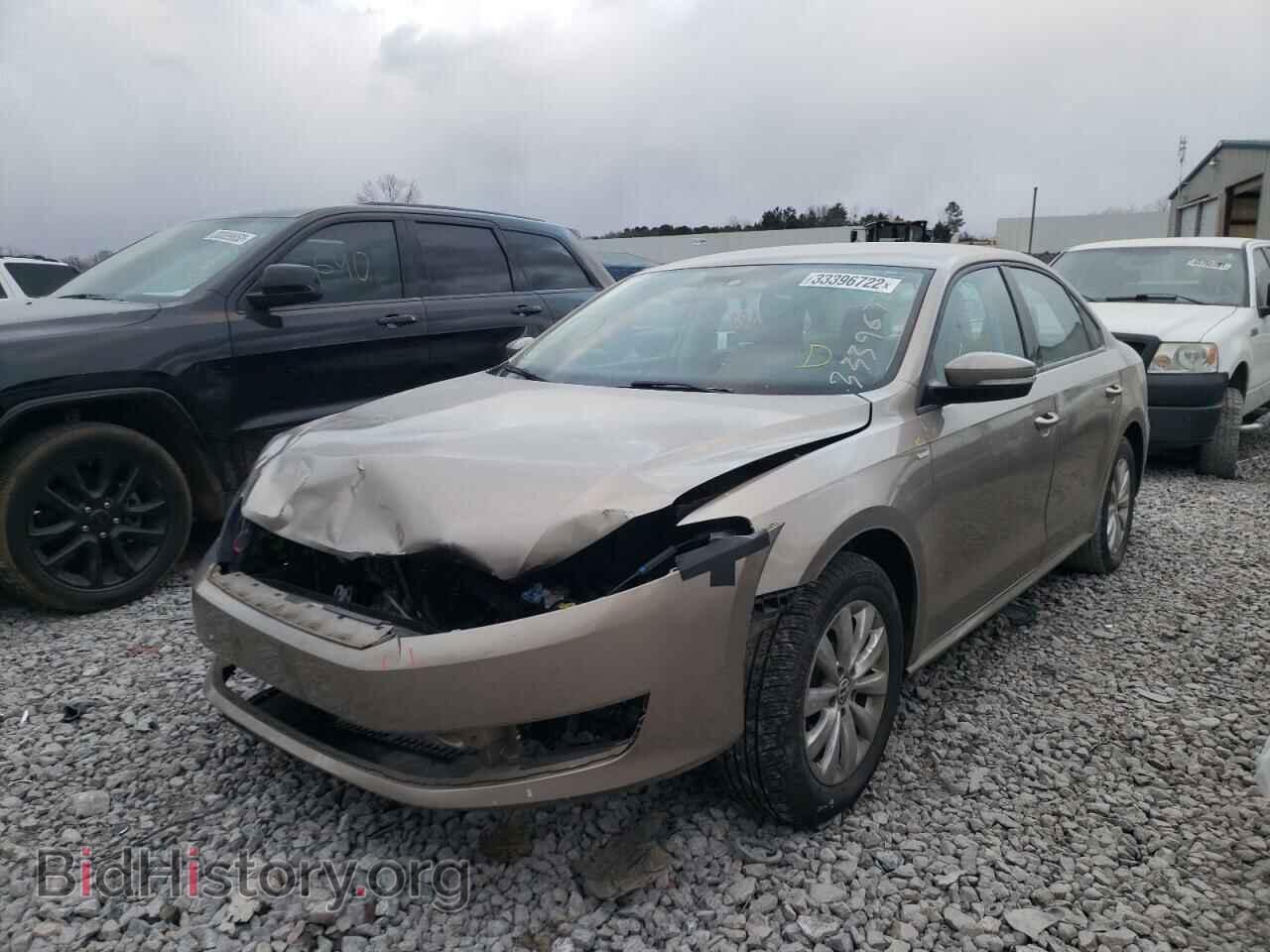 2015 VOLKSWAGEN PASSAT - VIN: 1VWAT7A33FC055463 - Фото 2