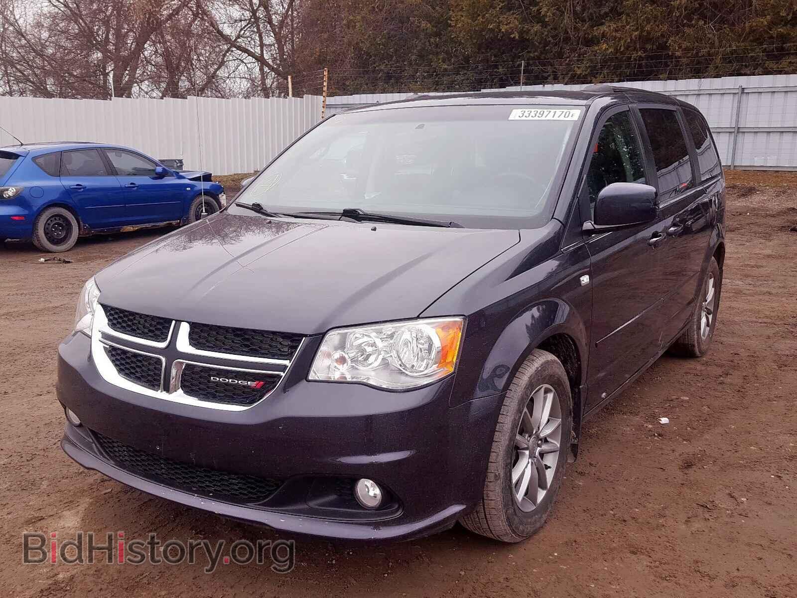 2014 DODGE CARAVAN - VIN: 2C4RDGBG6ER301612 - Фото 2